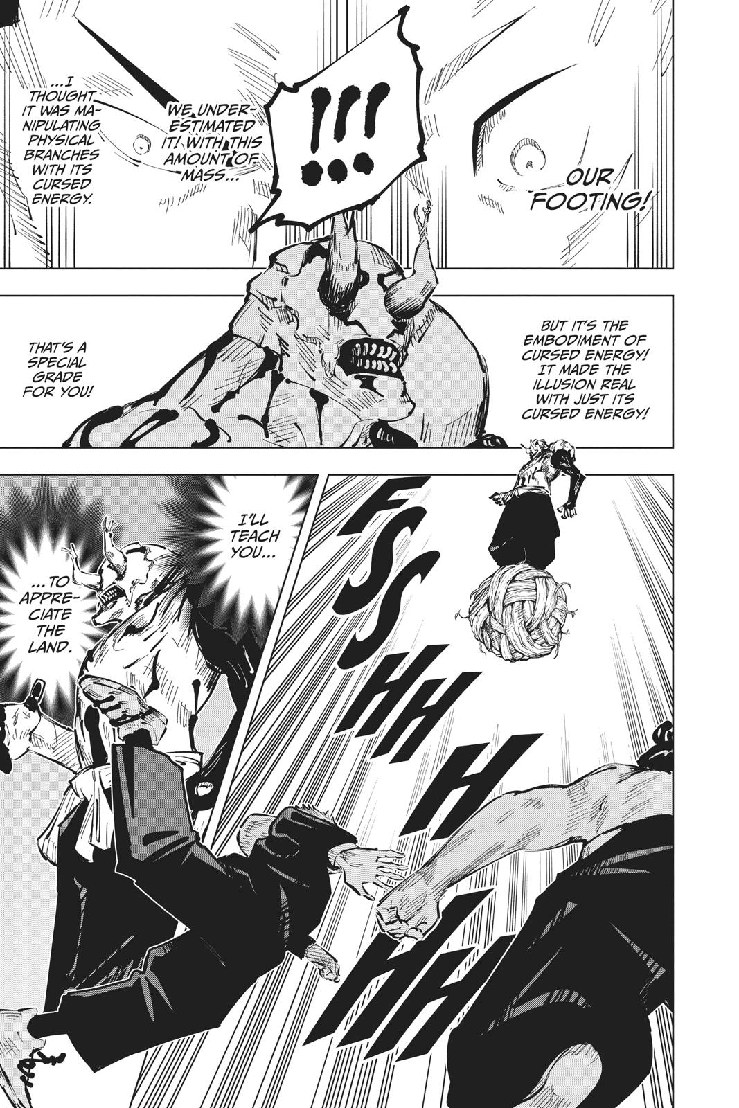 Jujutsu Kaisen Manga Chapter 49 page 13 - Constrained