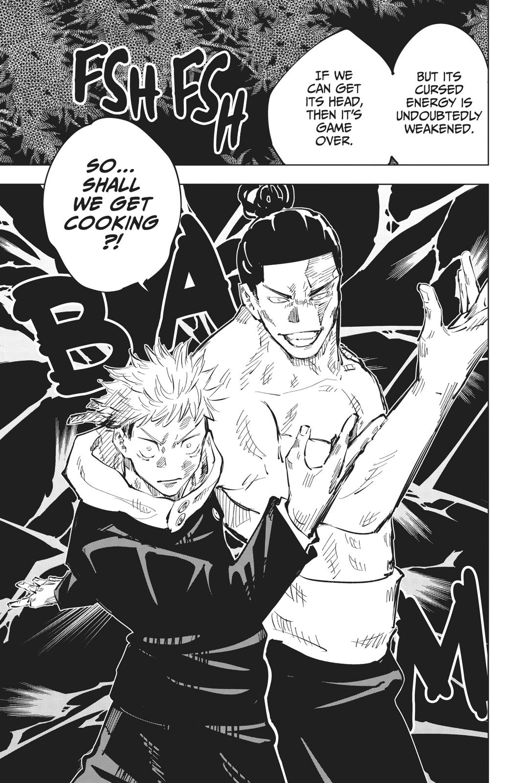 Jujutsu Kaisen Manga Chapter 49 page 7 - Constrained