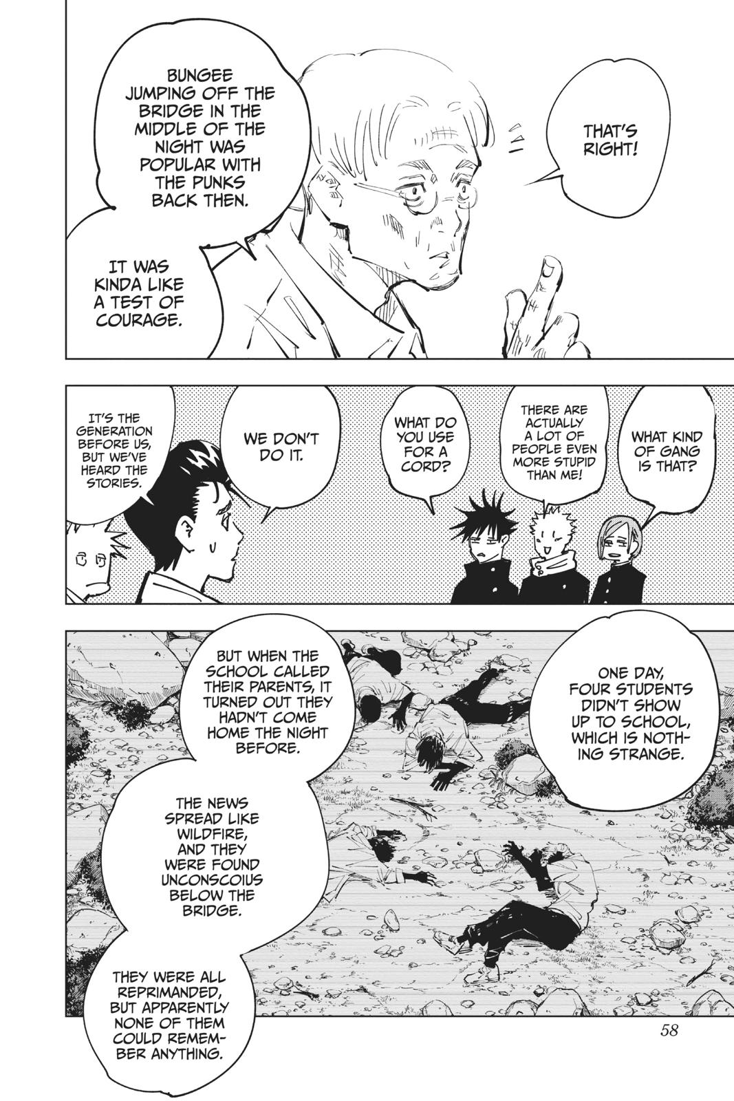 Jujutsu Kaisen Manga Chapter 55 page 12 - The Origin of Obedience
