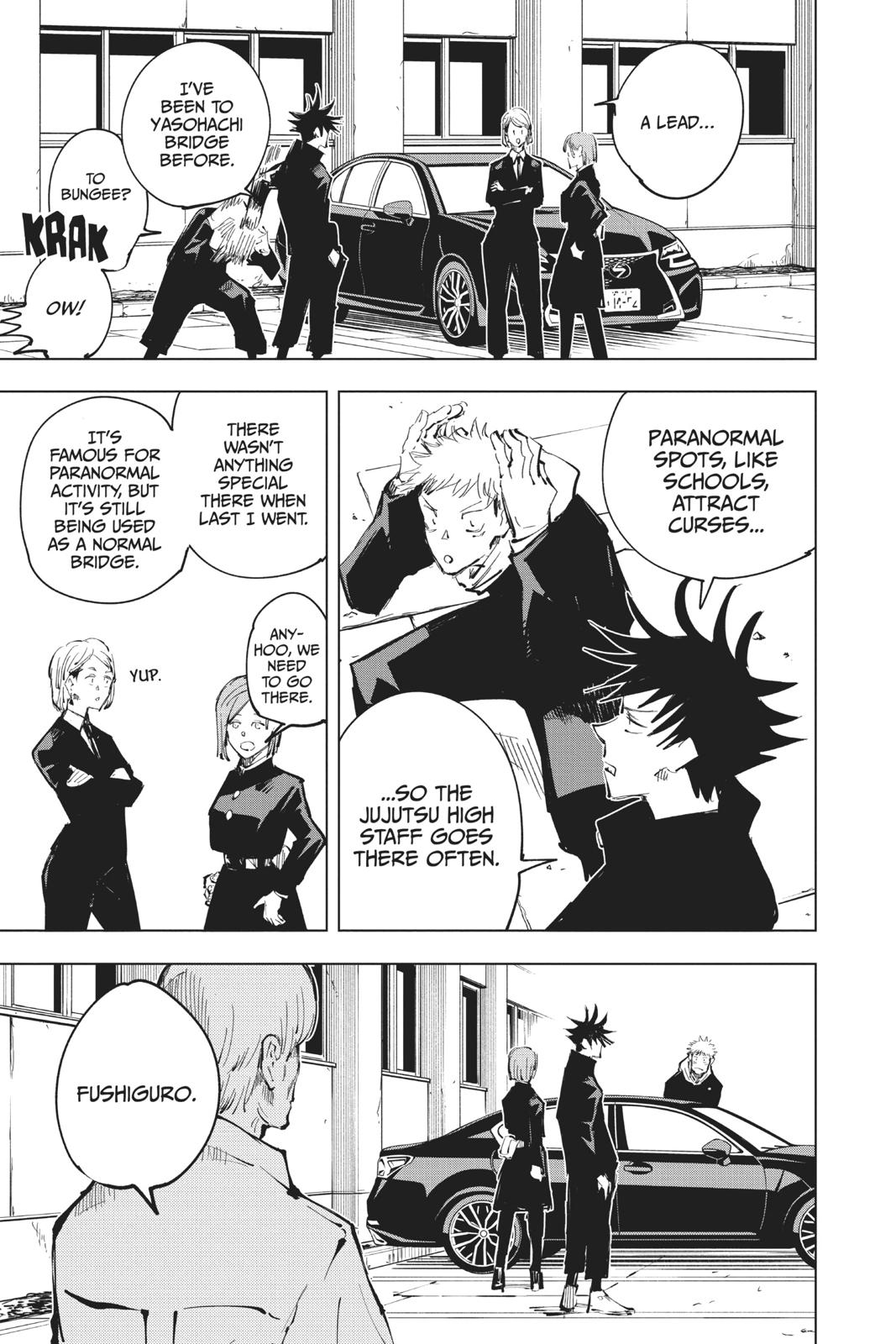 Jujutsu Kaisen Manga Chapter 55 page 13 - The Origin of Obedience