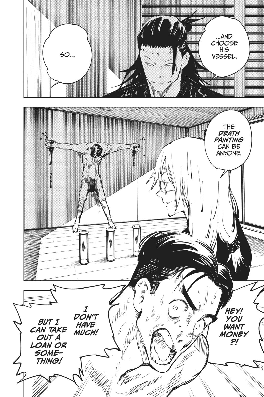 Jujutsu Kaisen Manga Chapter 55 page 16 - The Origin of Obedience