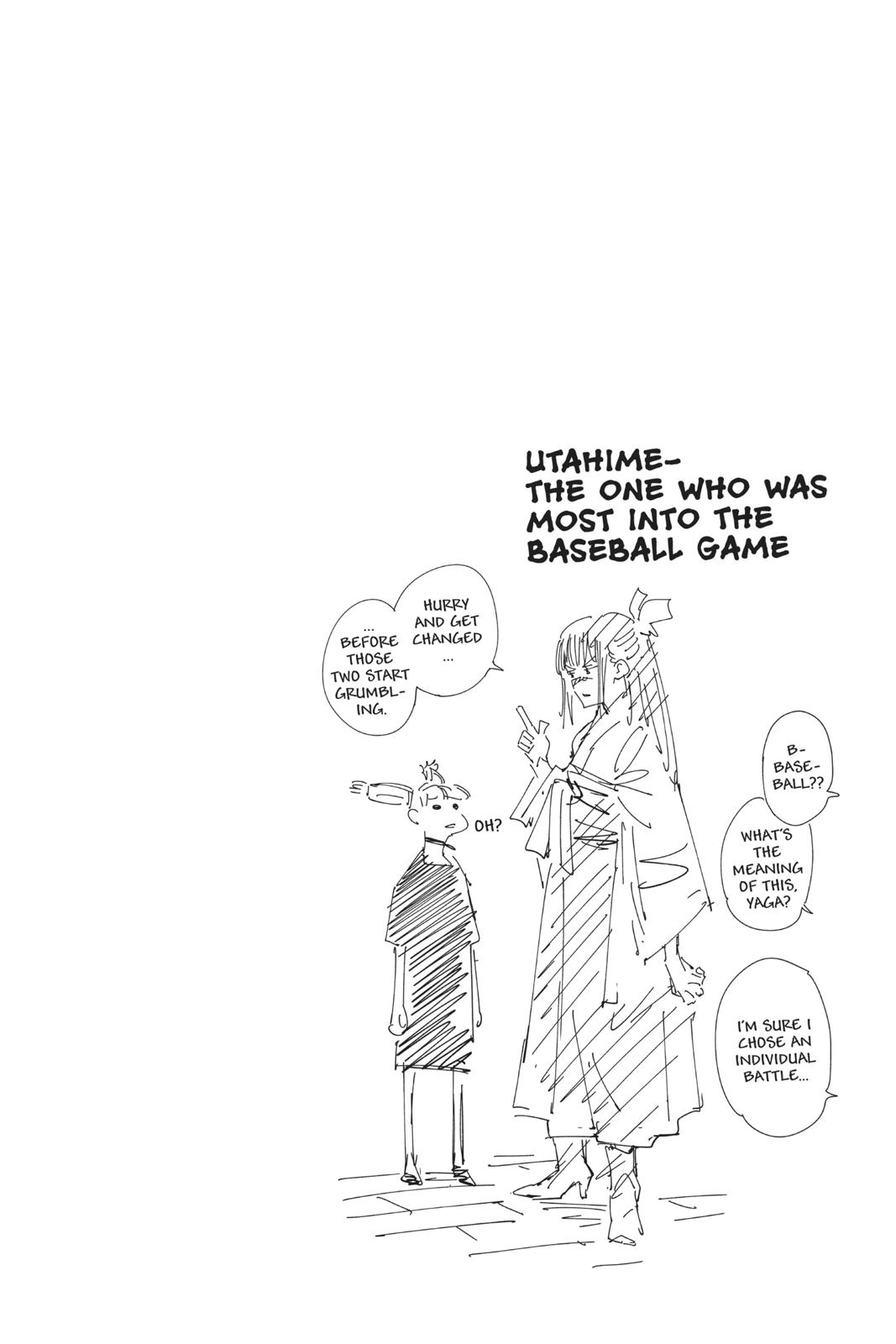 Jujutsu Kaisen Manga Chapter 55 page 20 - The Origin of Obedience