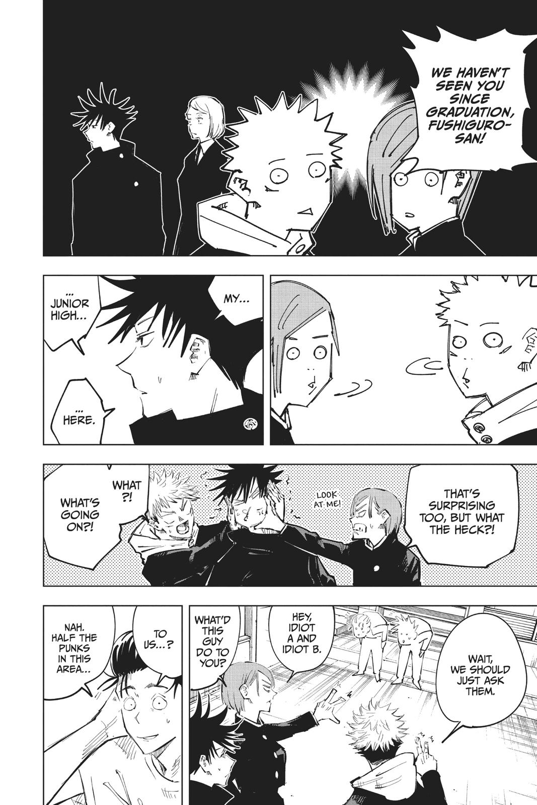 Jujutsu Kaisen Manga Chapter 55 page 8 - The Origin of Obedience