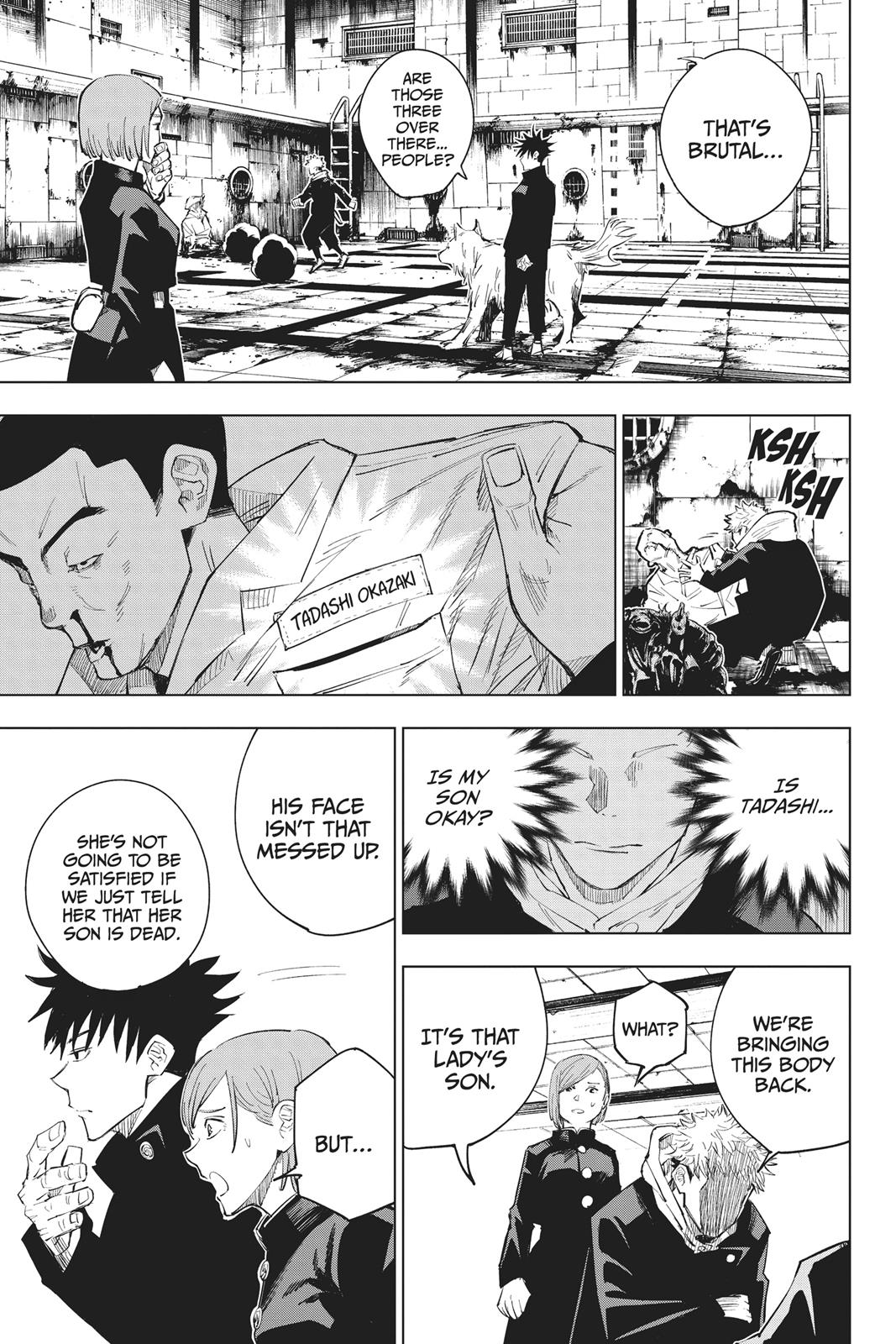 Jujutsu Kaisen Manga Chapter 6 page 11 - Fearsome Womb