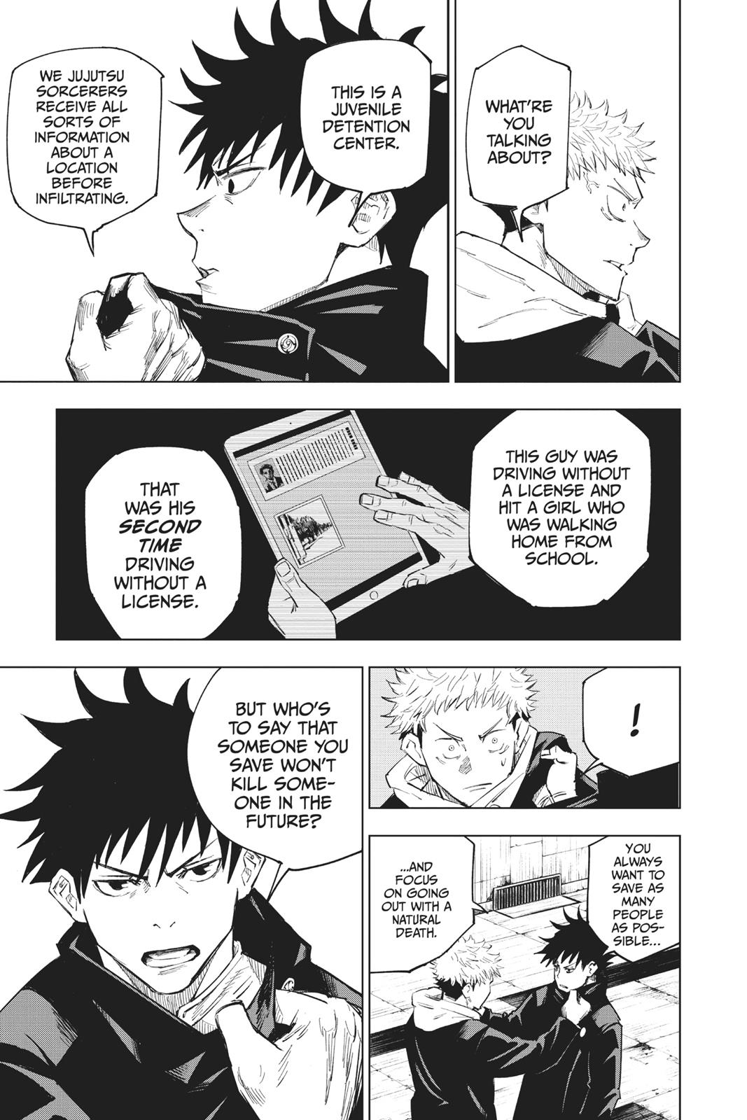 Jujutsu Kaisen Manga Chapter 6 page 13 - Fearsome Womb