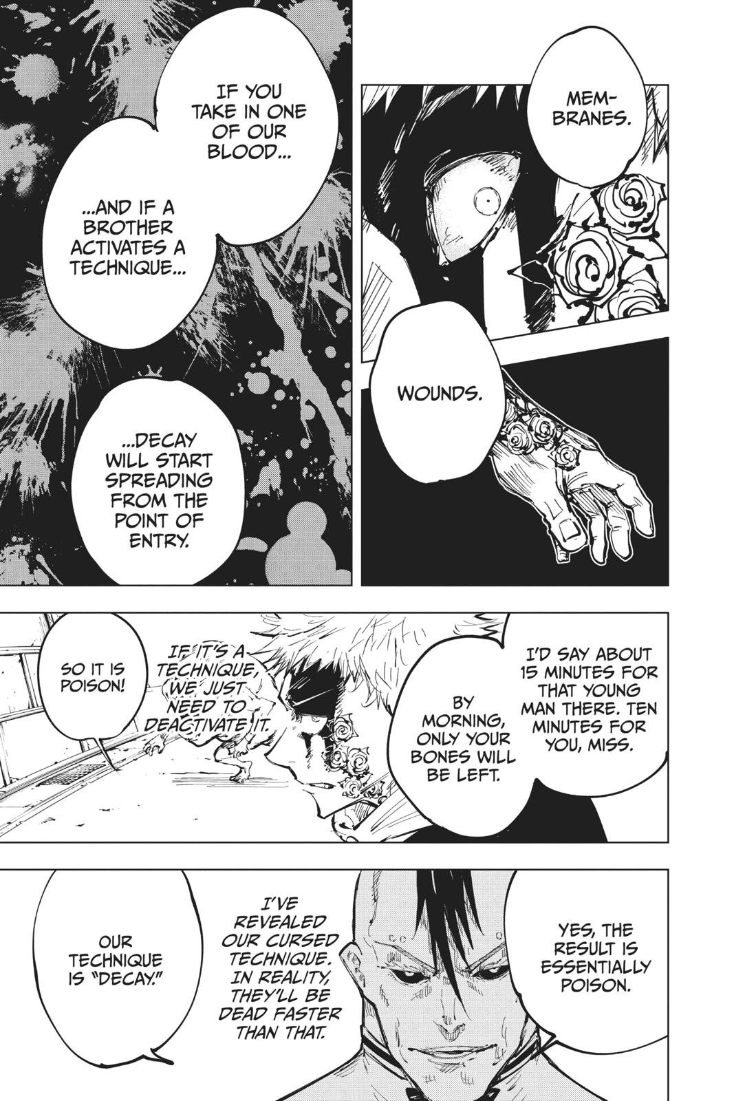 Jujutsu Kaisen Manga Chapter 60 page 11 - The Origin of Obedience, Part 6