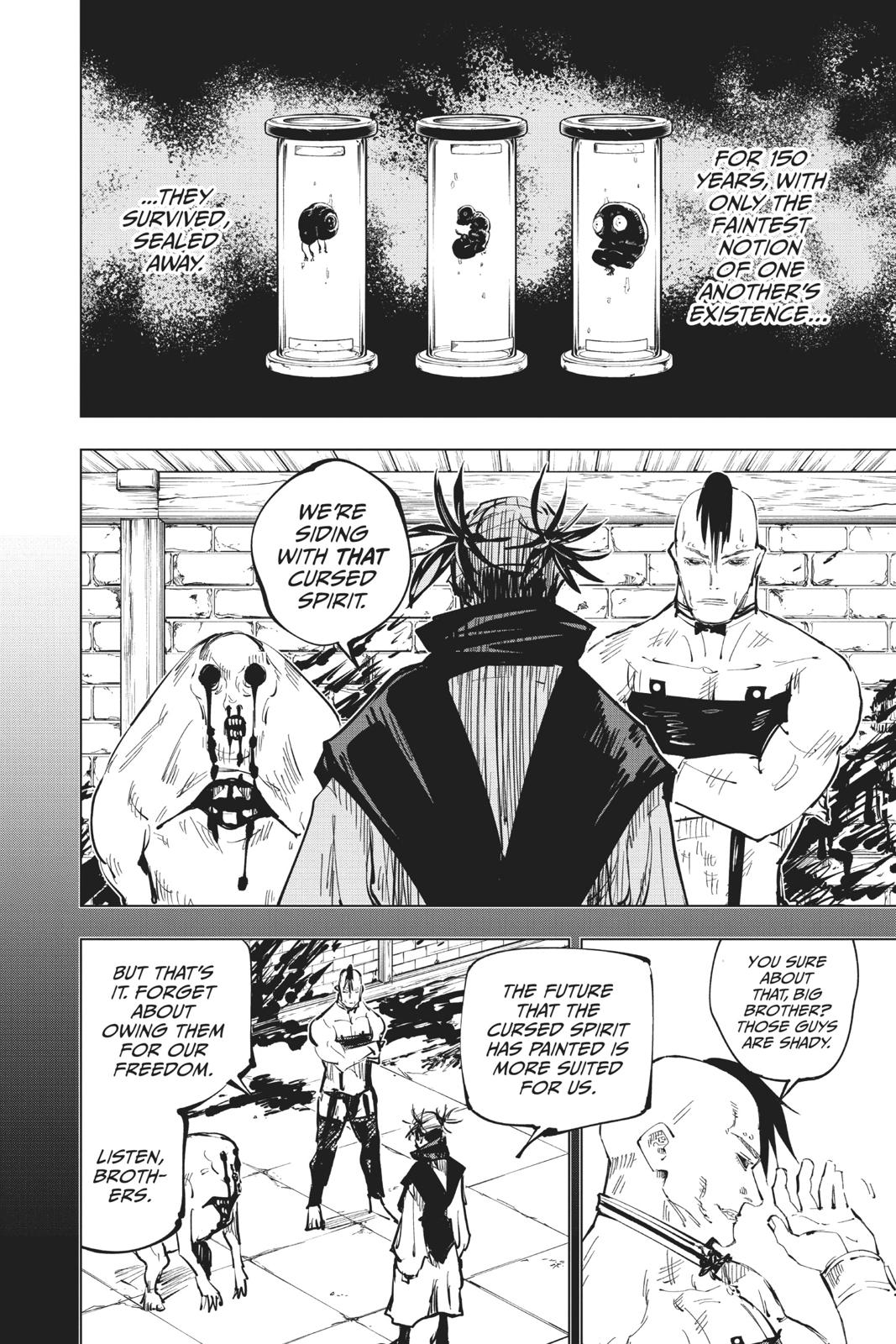 Jujutsu Kaisen Manga Chapter 60 page 14 - The Origin of Obedience, Part 6