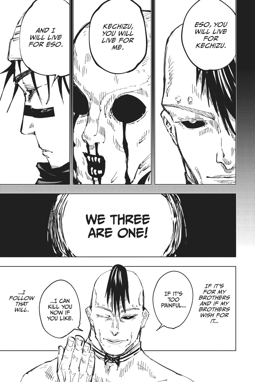 Jujutsu Kaisen Manga Chapter 60 page 15 - The Origin of Obedience, Part 6