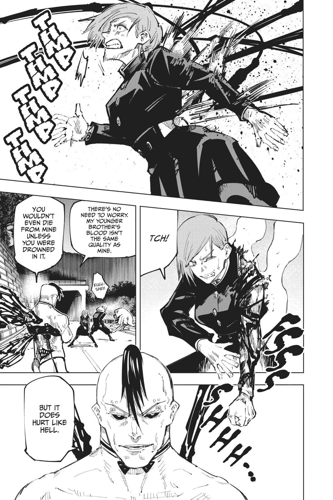 Jujutsu Kaisen Manga Chapter 60 page 9 - The Origin of Obedience, Part 6