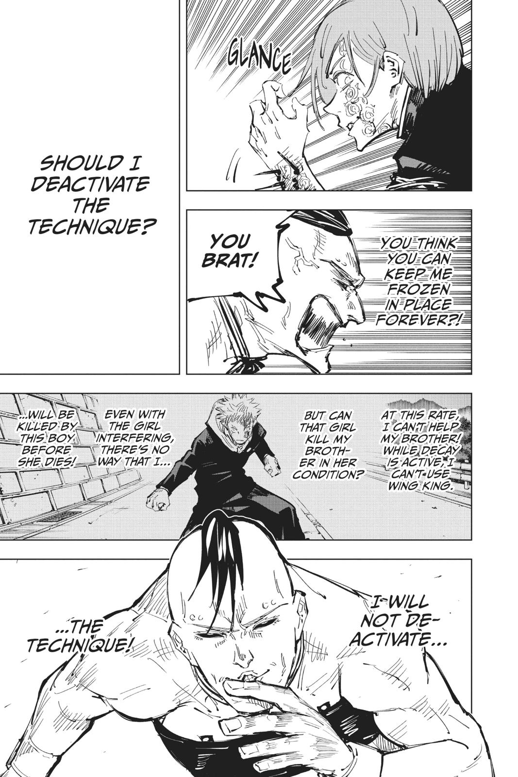 Jujutsu Kaisen Manga Chapter 61 page 8 - The Origin of Obedience, Part 7