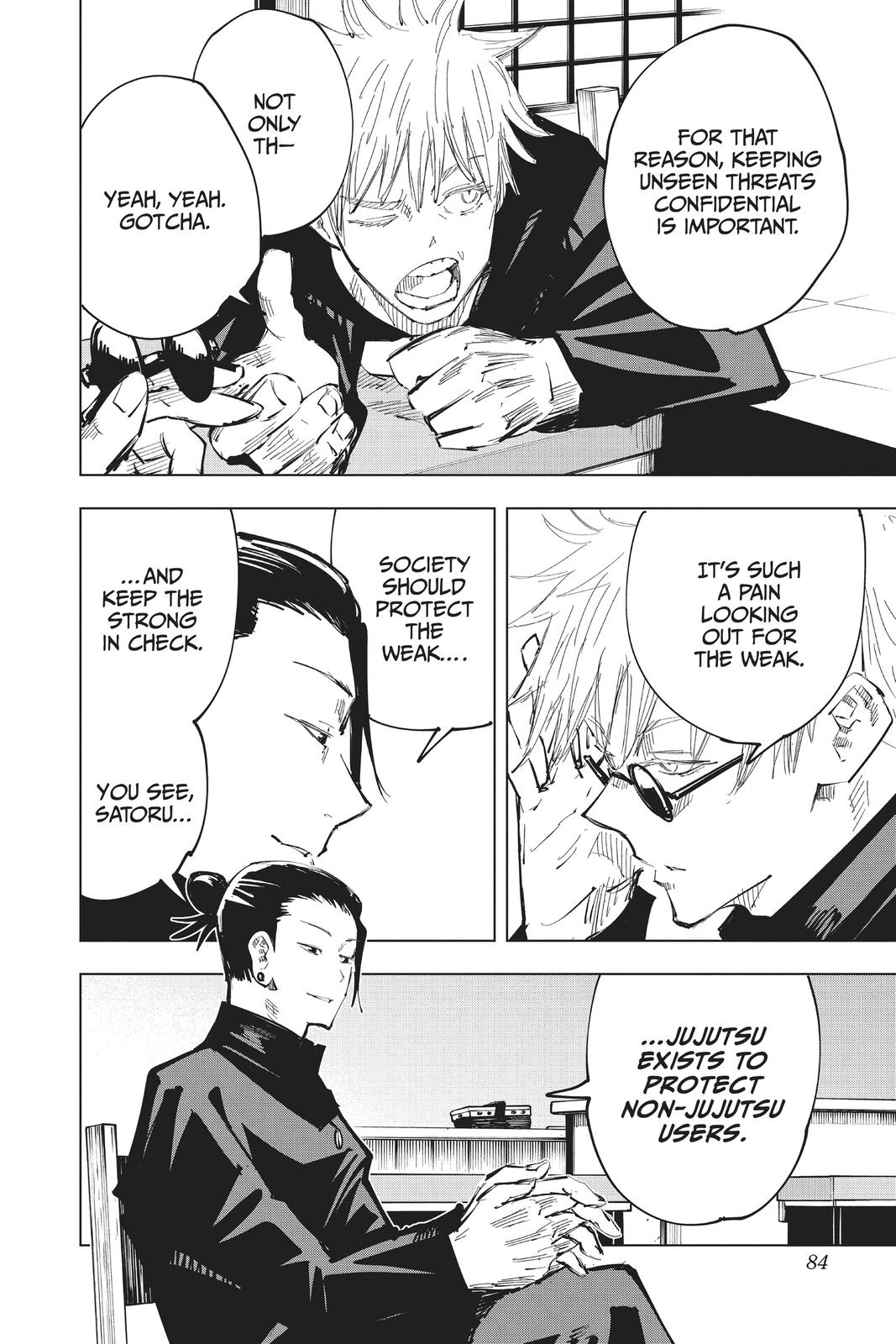 Jujutsu Kaisen Manga Chapter 65 page 16 - Hidden Inventory