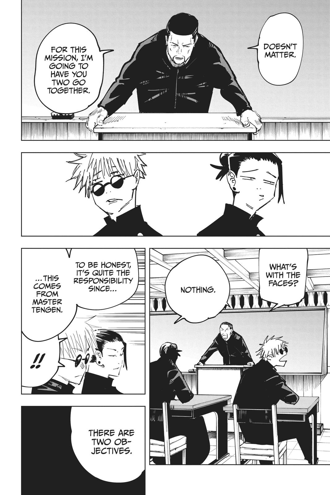 Jujutsu Kaisen Manga Chapter 65 page 20 - Hidden Inventory