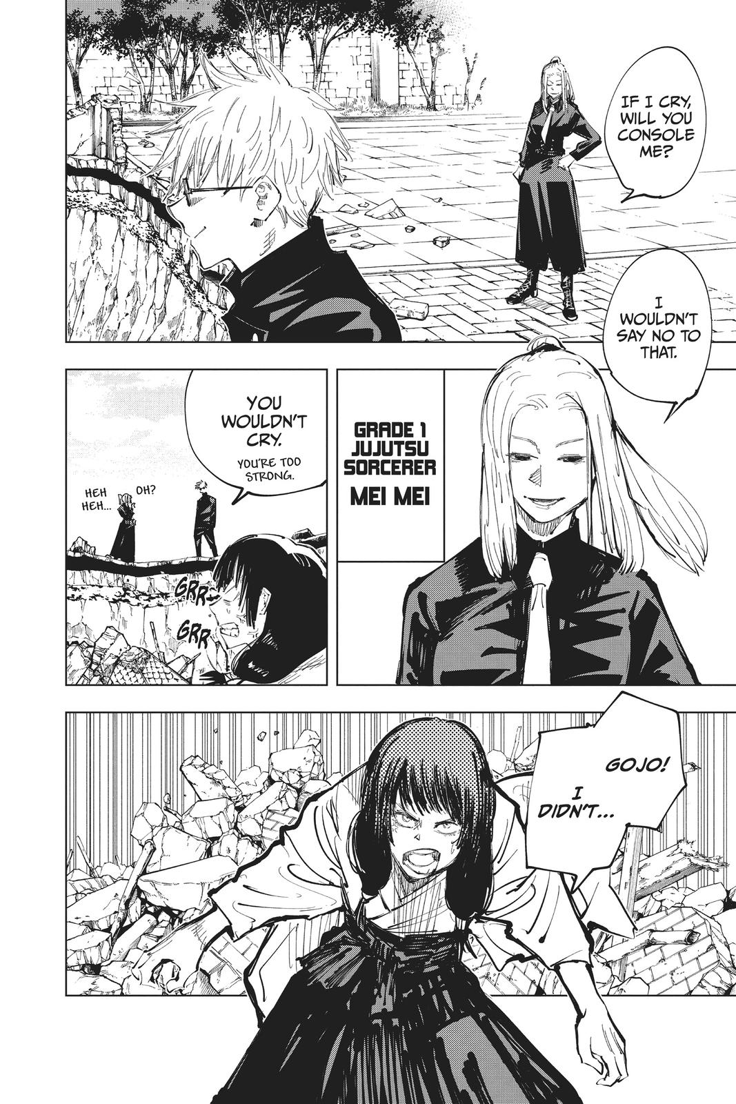 Jujutsu Kaisen Manga Chapter 65 page 8 - Hidden Inventory