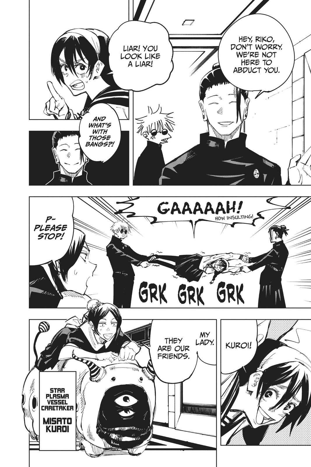 Jujutsu Kaisen Manga Chapter 67 page 10 - Hidden Inventory, Part 3