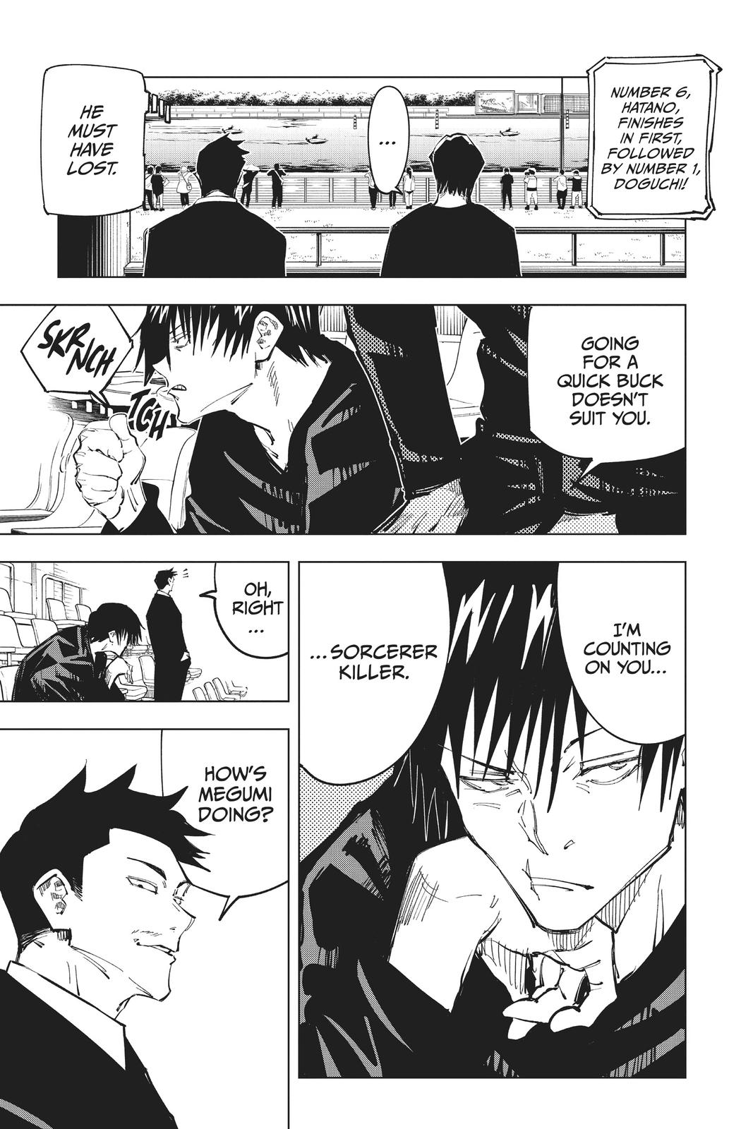 Jujutsu Kaisen Manga Chapter 67 page 7 - Hidden Inventory, Part 3