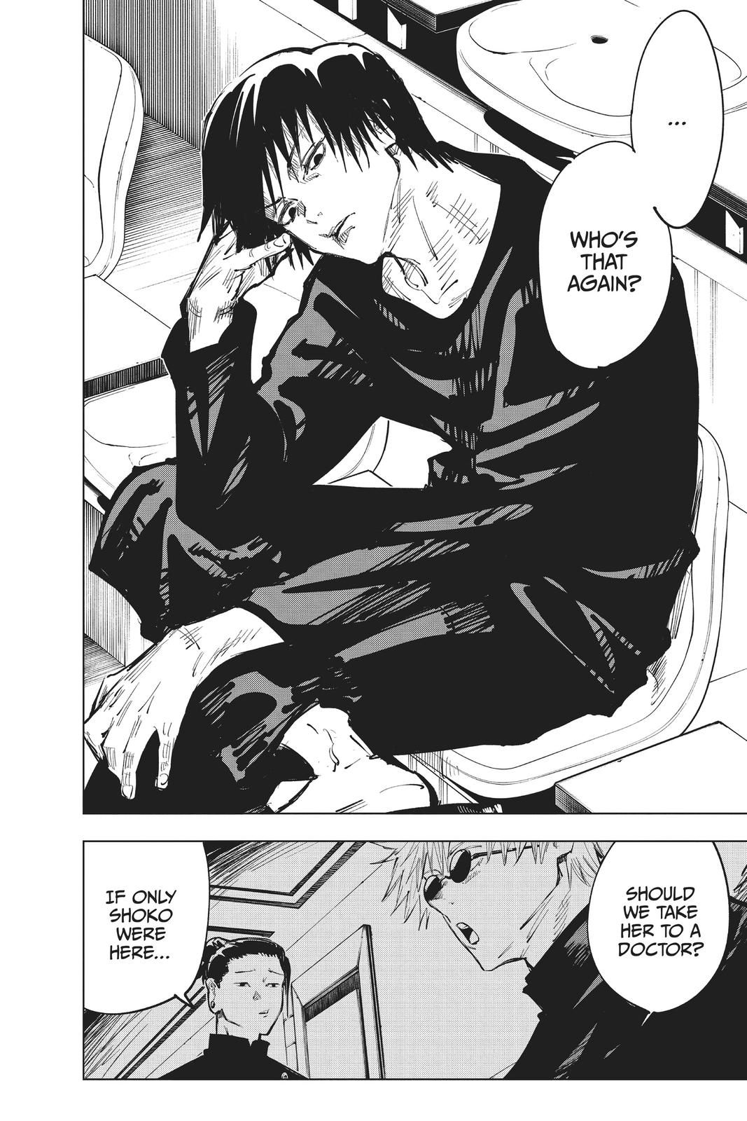 Jujutsu Kaisen Manga Chapter 67 page 8 - Hidden Inventory, Part 3