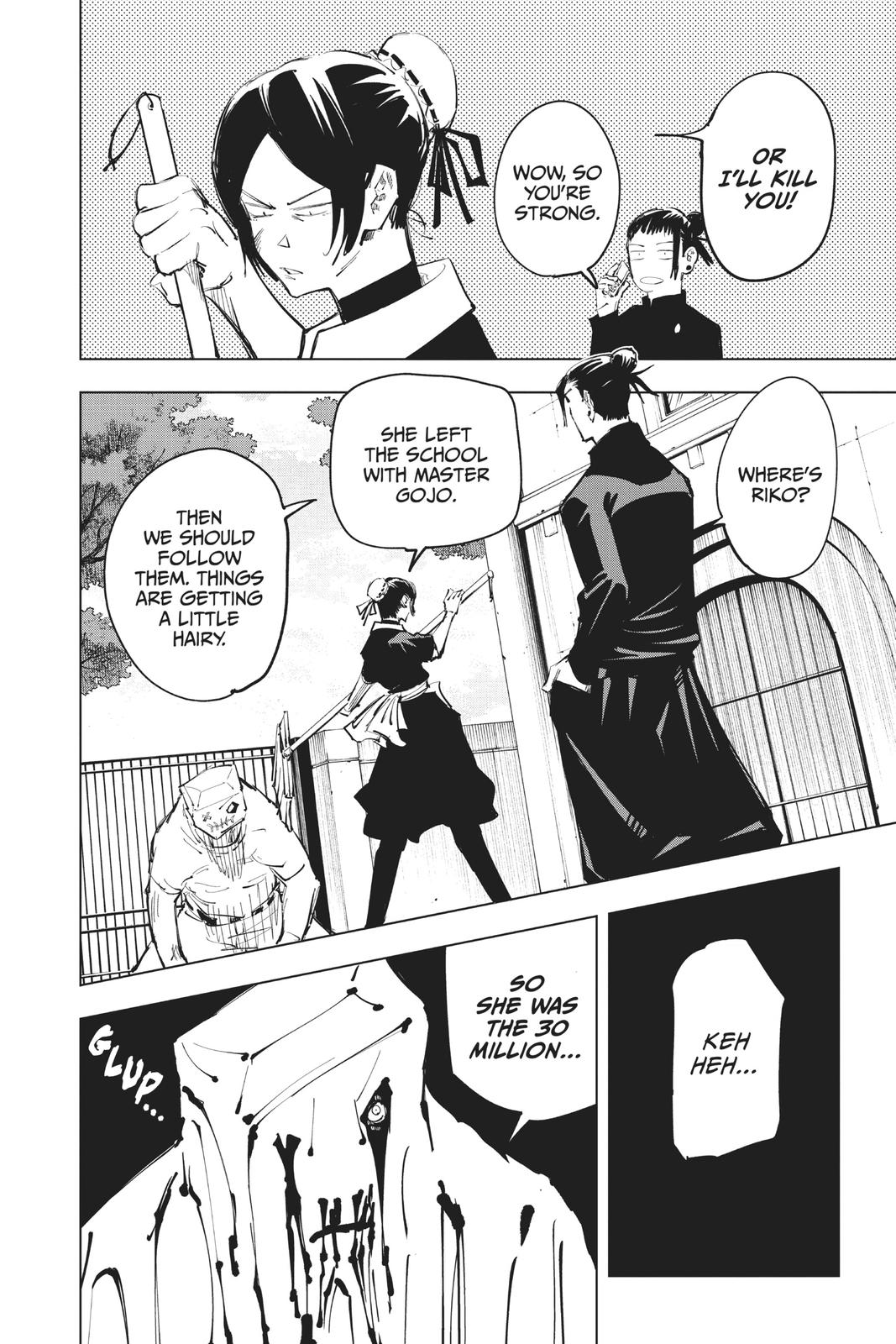 Jujutsu Kaisen Manga Chapter 69 page 8 - Hidden Inventory, Part 5