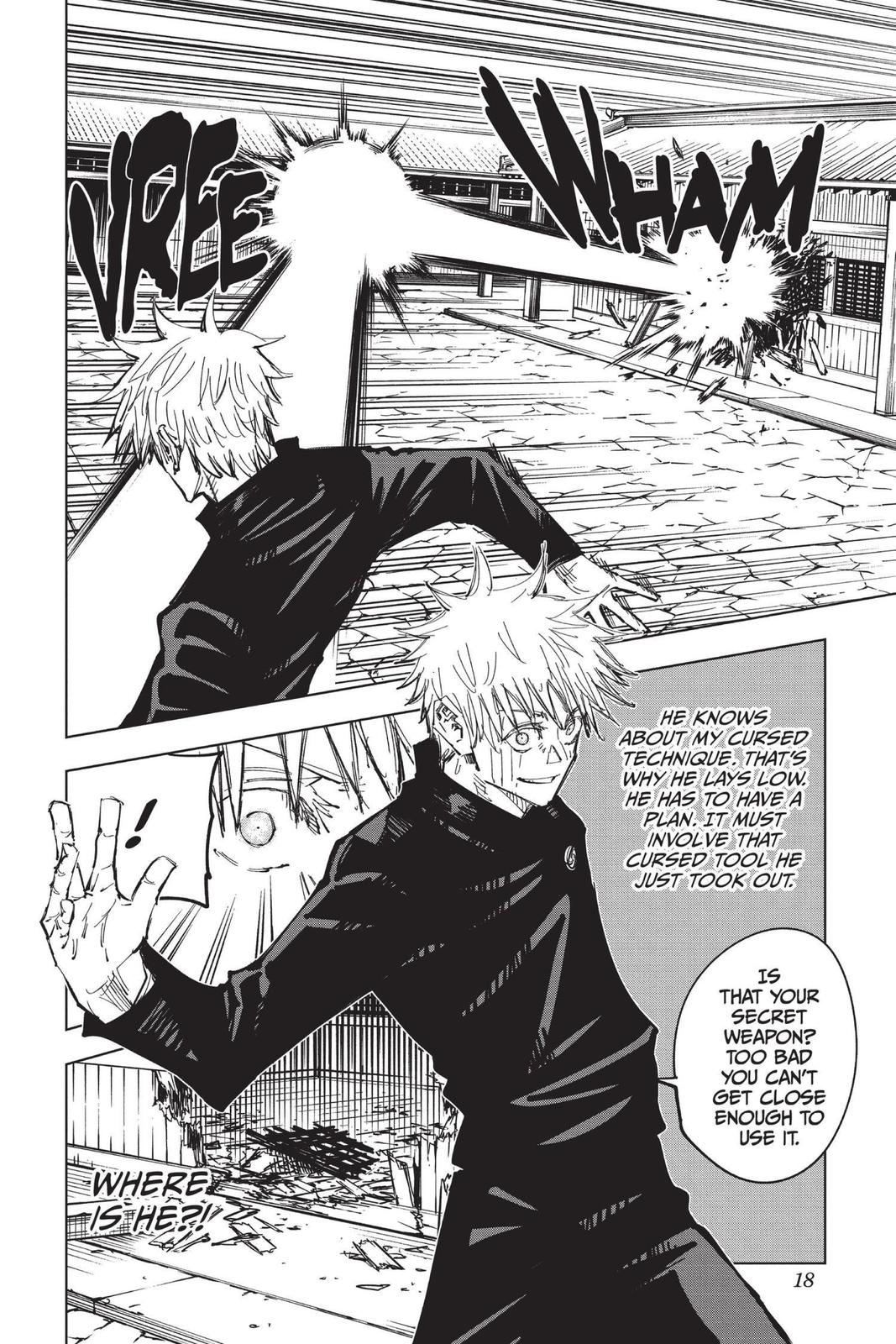 Jujutsu Kaisen Manga Chapter 71 page 17 - Hidden Inventory, Part 7
