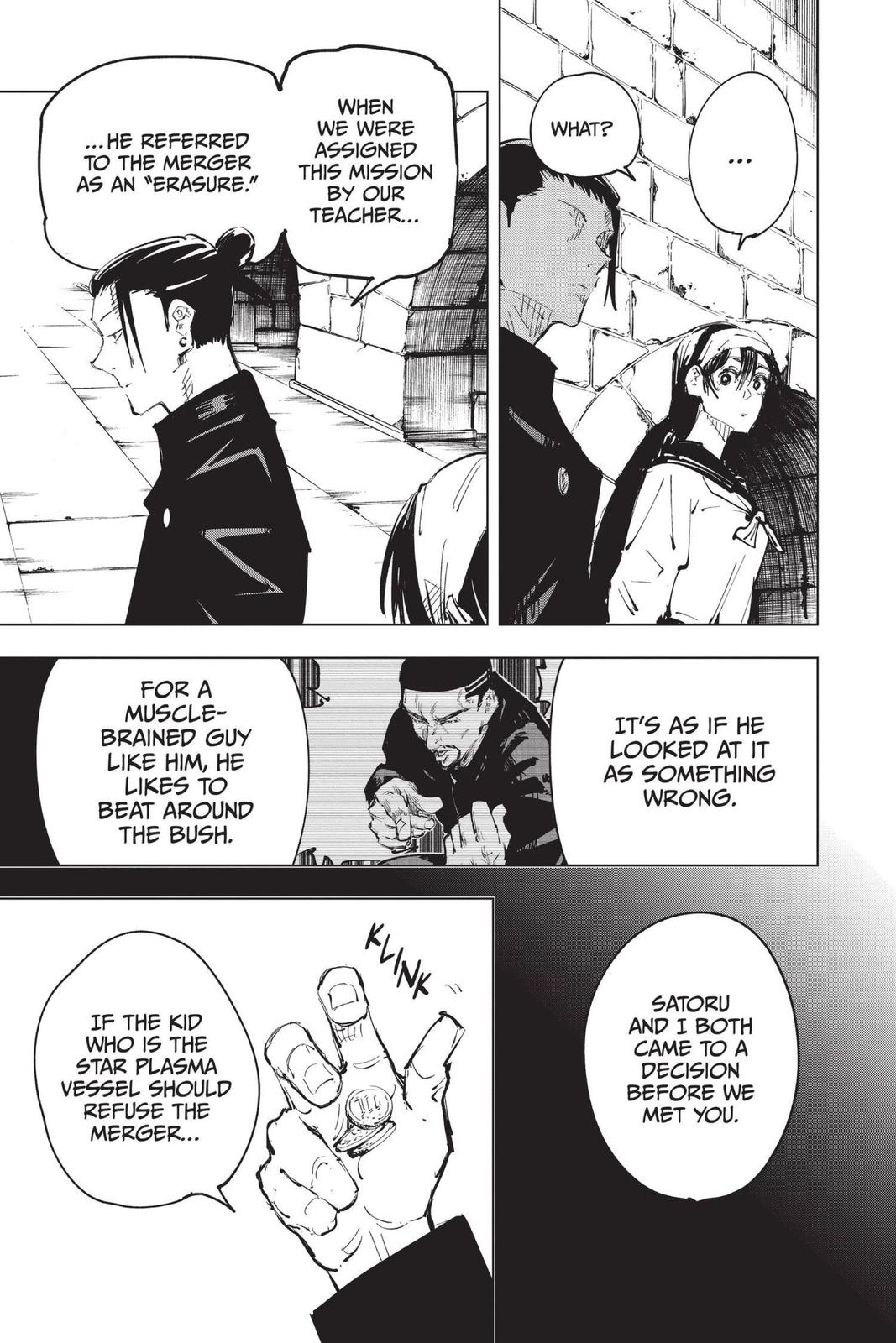 Jujutsu Kaisen Manga Chapter 72 page 10 - Hidden Inventory, Part 8