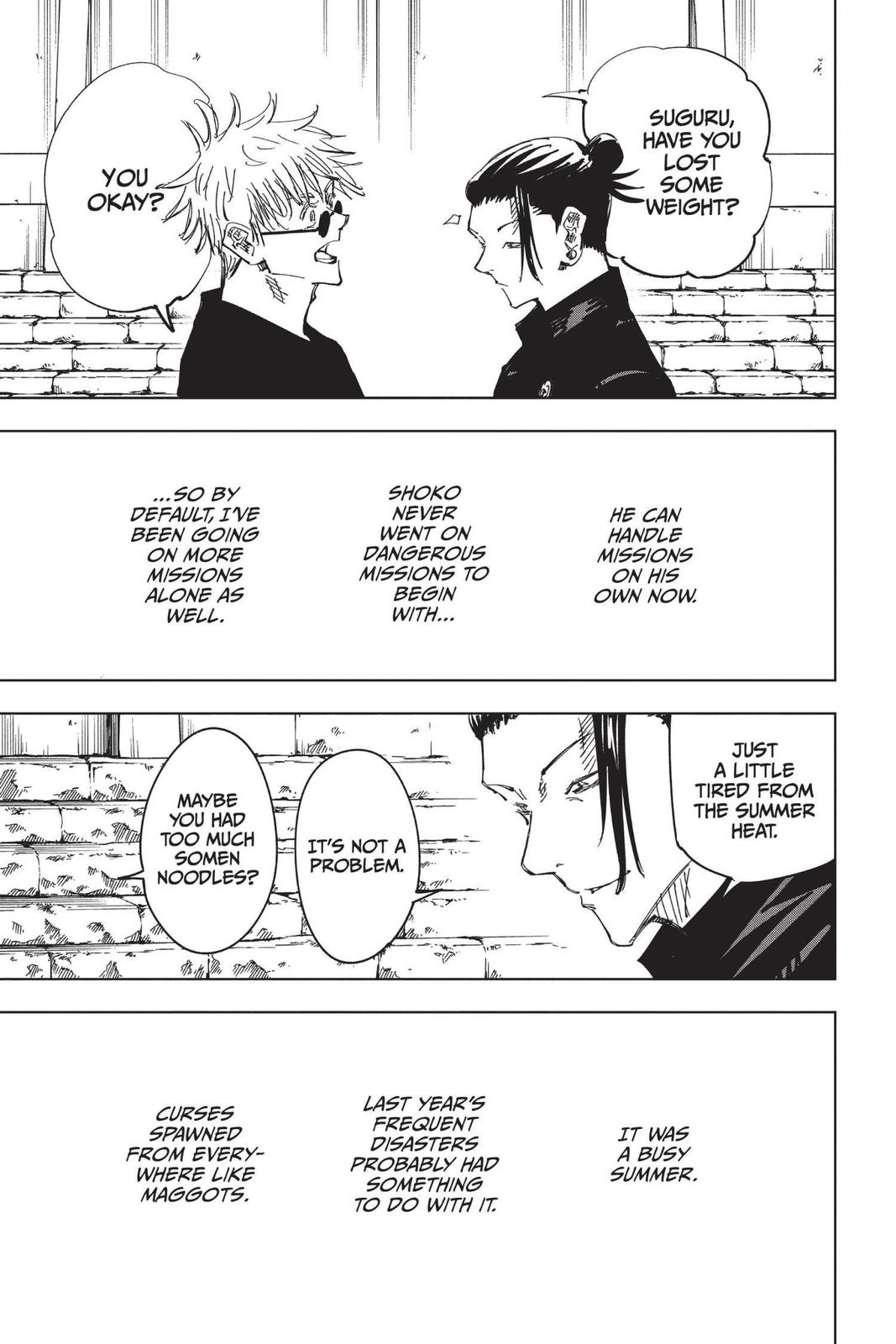Jujutsu Kaisen Manga Chapter 76 page 11 - Premature Death