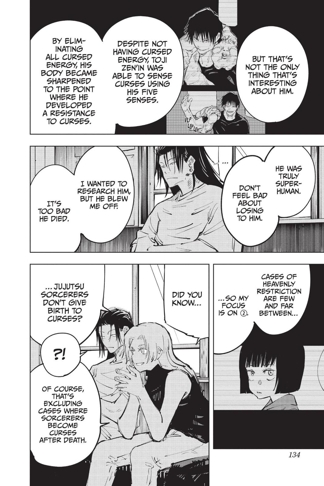 Jujutsu Kaisen Manga Chapter 77 page 8 - Premature Death, Part 2
