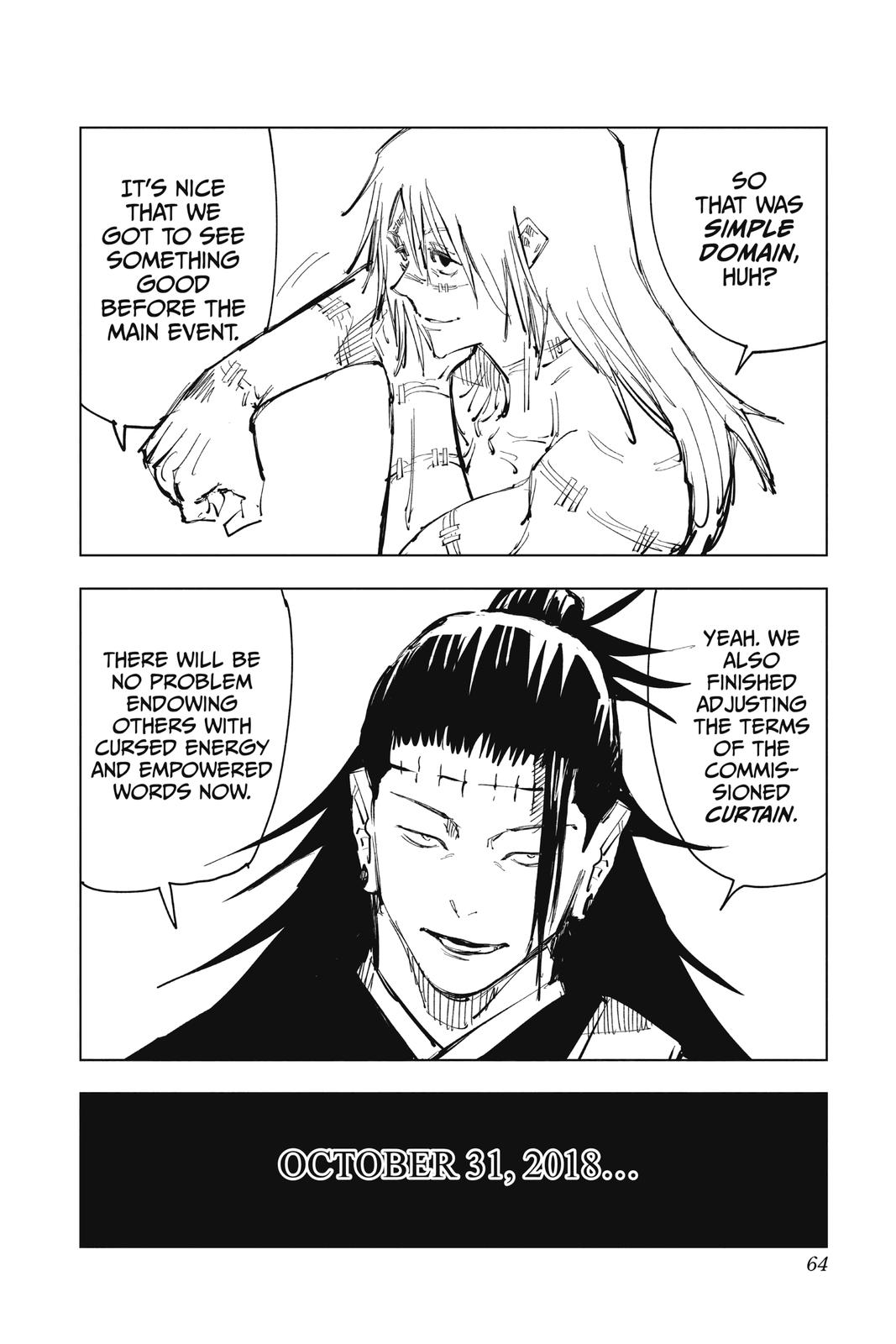 Jujutsu Kaisen Manga Chapter 82 page 17 - Evening Festival, Part 3