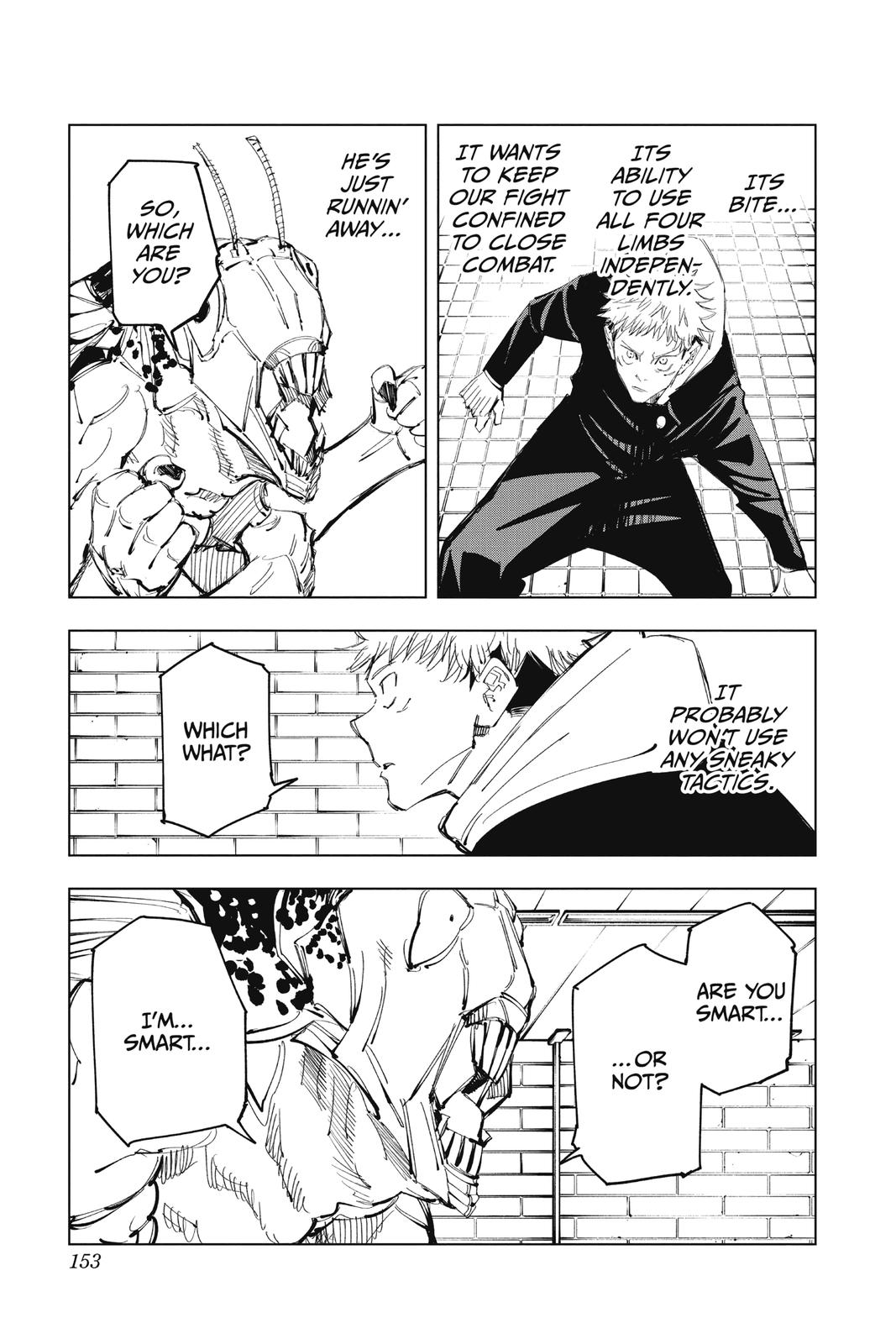 Jujutsu Kaisen Manga Chapter 87 page 5 - The Shibuya Incident, Part 5