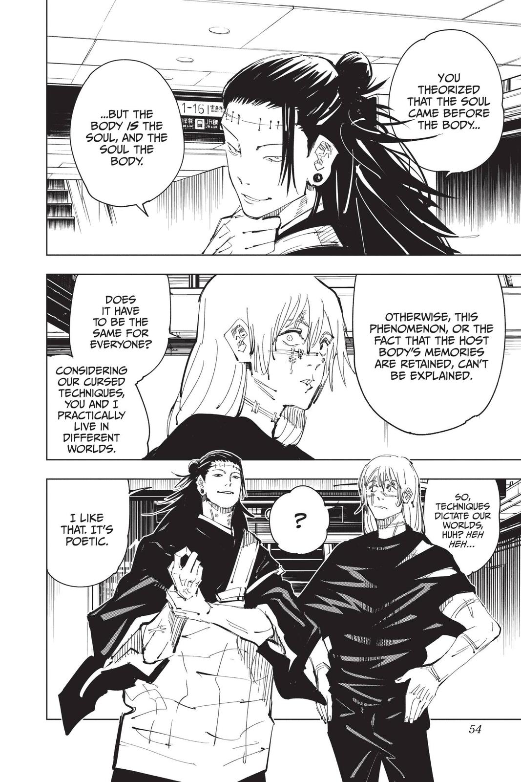 Jujutsu Kaisen Manga Chapter 91 page 4 - The Shibuya Incident, Part 9