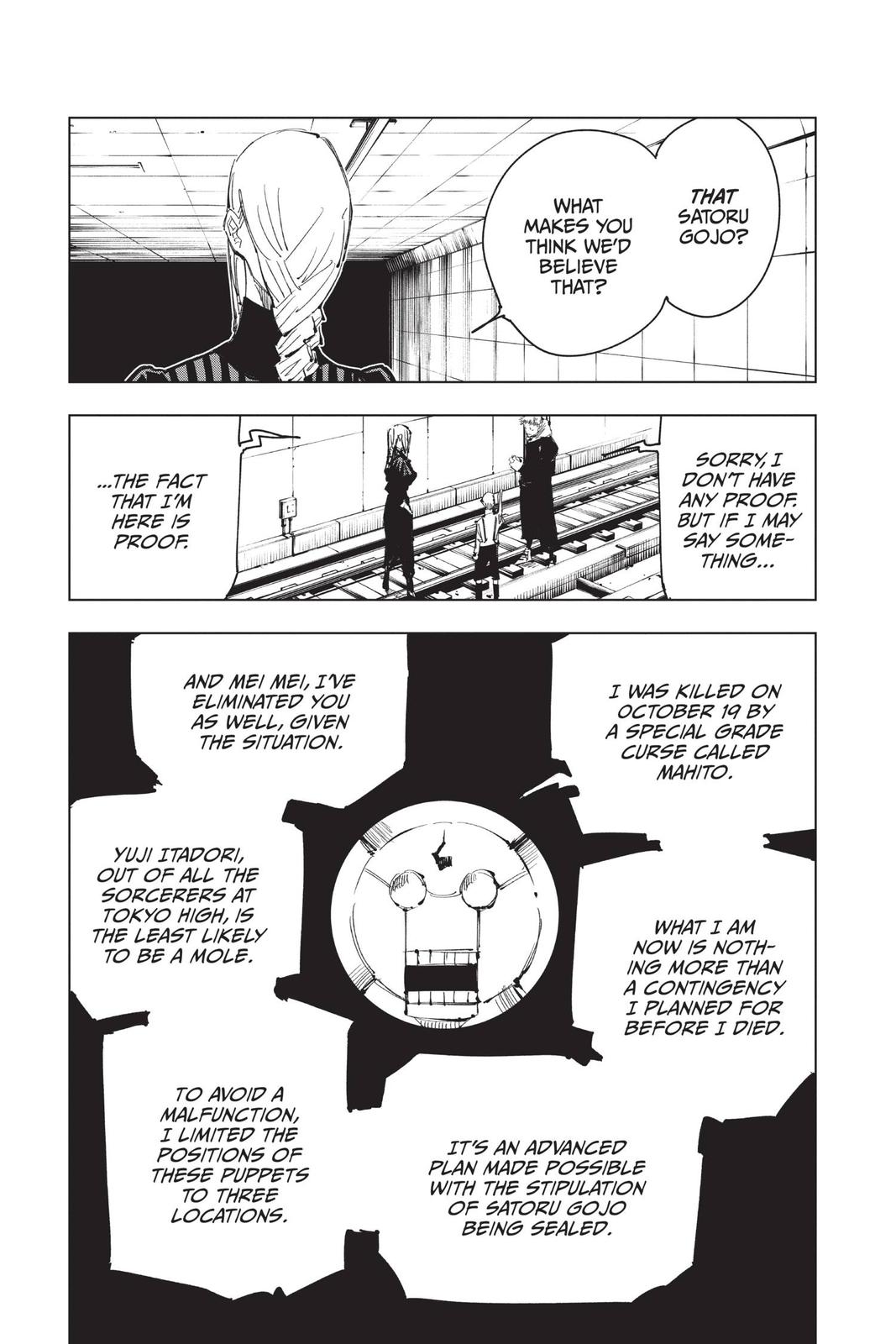 Jujutsu Kaisen Manga Chapter 91 page 7 - The Shibuya Incident, Part 9