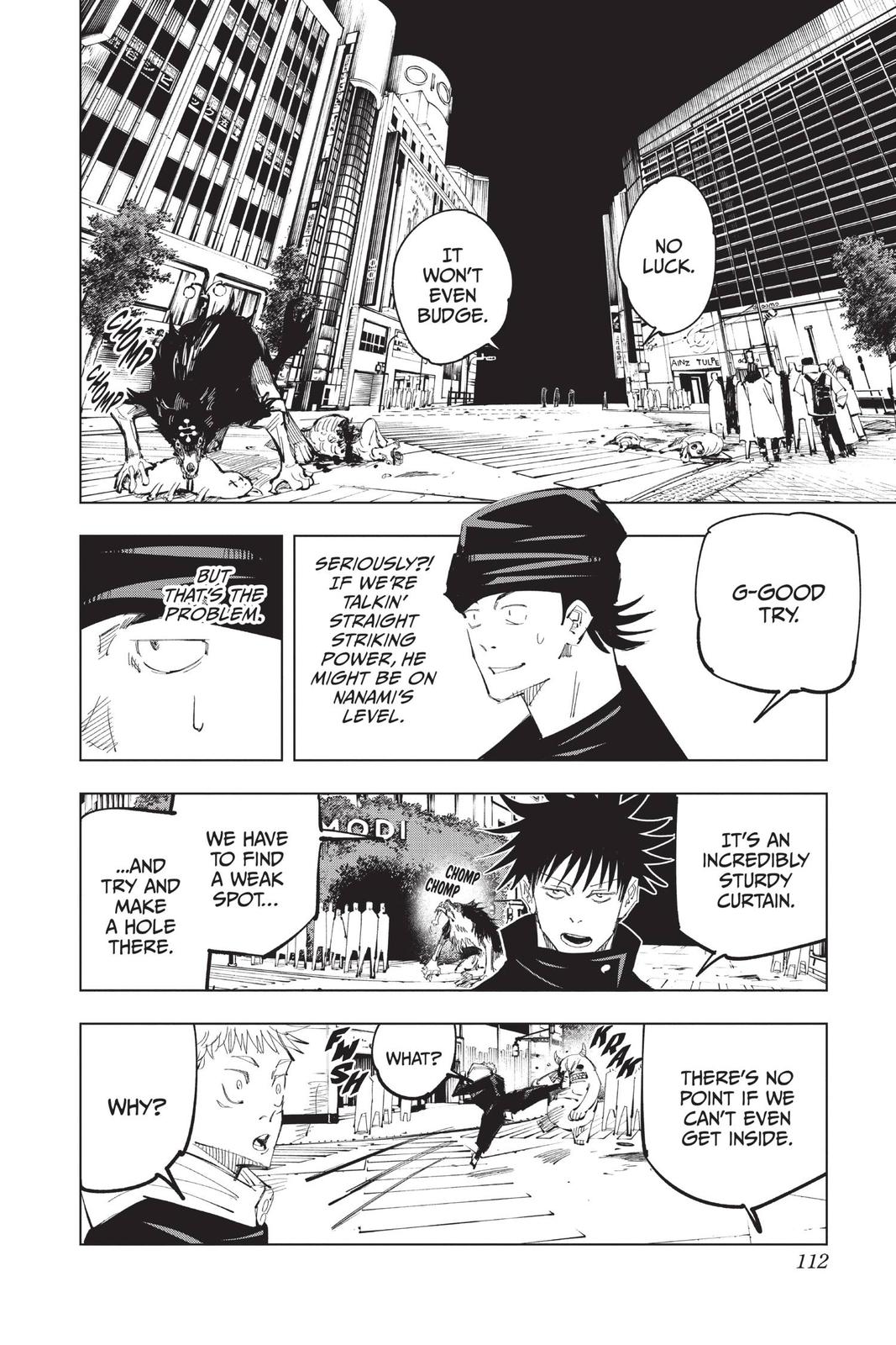 Jujutsu Kaisen Manga Chapter 94 page 2 - The Shibuya Incident, Part 12
