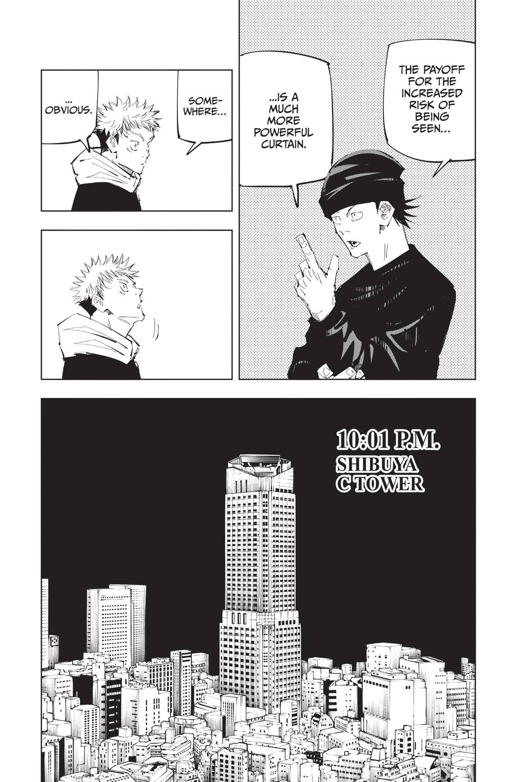 Jujutsu Kaisen Manga Chapter 94 page 5 - The Shibuya Incident, Part 12