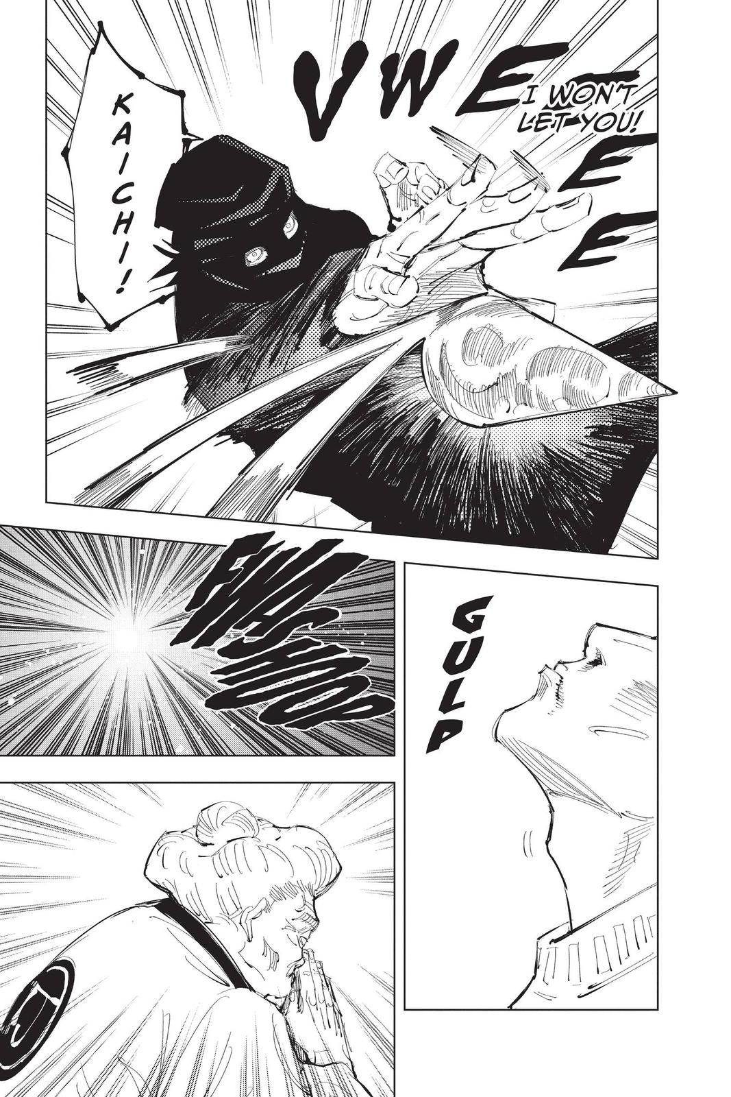 Jujutsu Kaisen Manga Chapter 95 page 17 - The Shibuya Incident, Part 13
