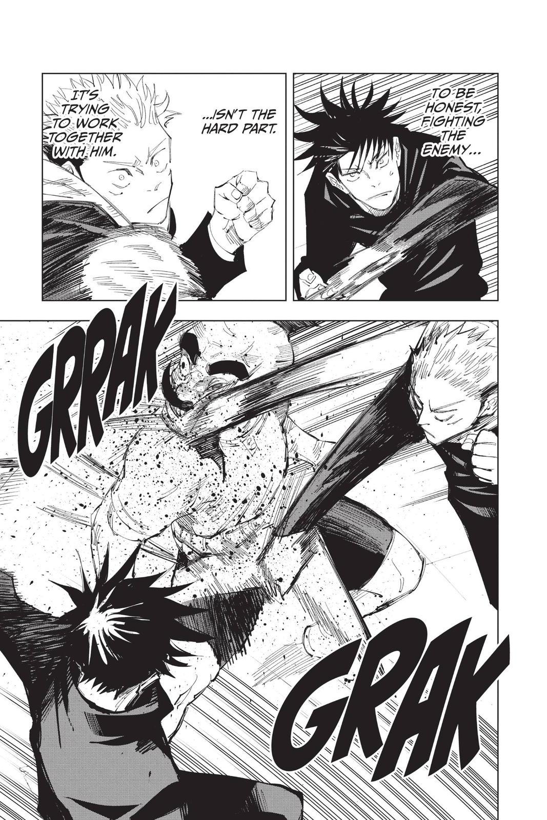 Jujutsu Kaisen Manga Chapter 95 page 9 - The Shibuya Incident, Part 13