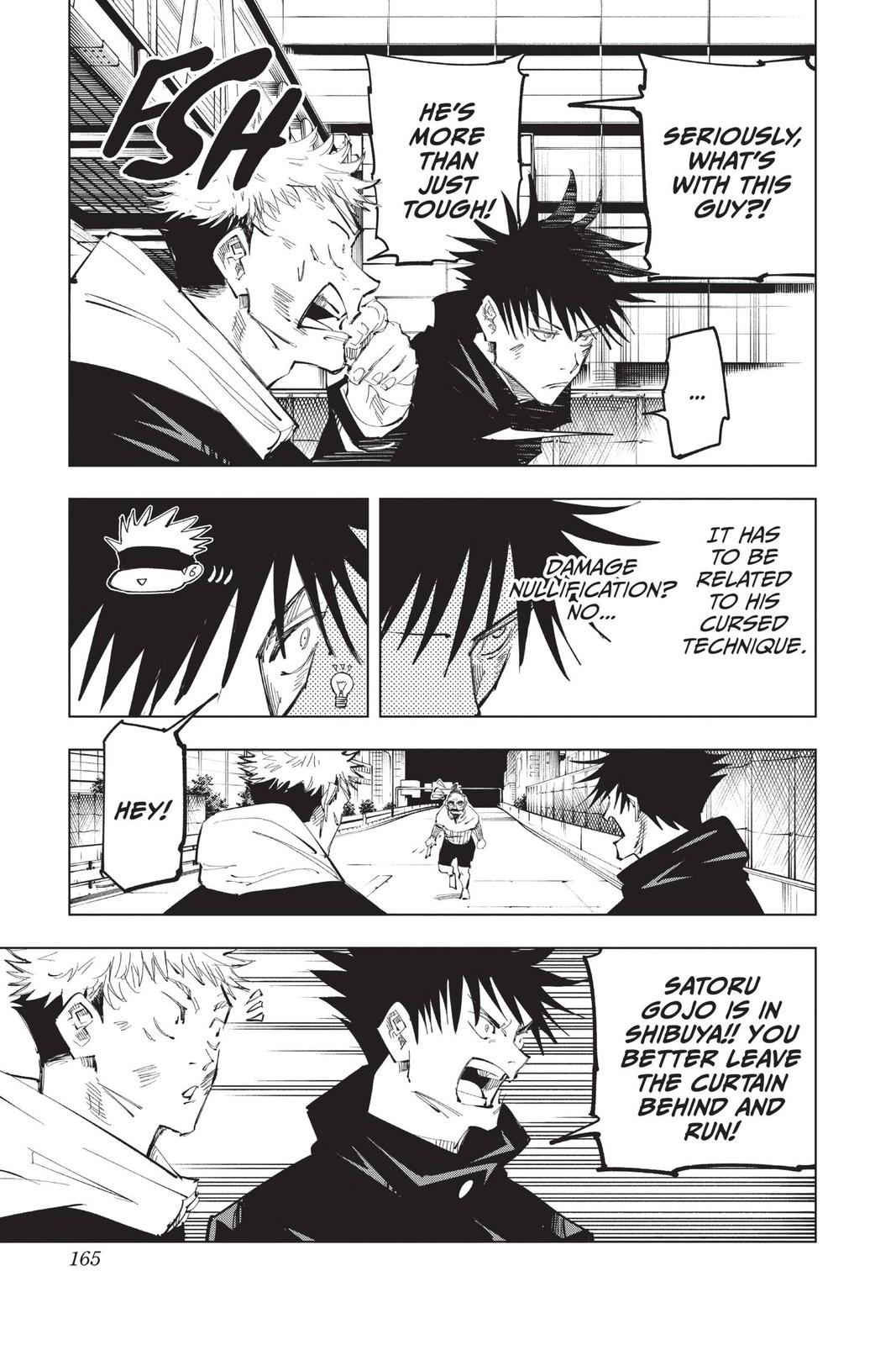Jujutsu Kaisen Manga Chapter 96 page 15 - The Shibuya Incident, Part 14
