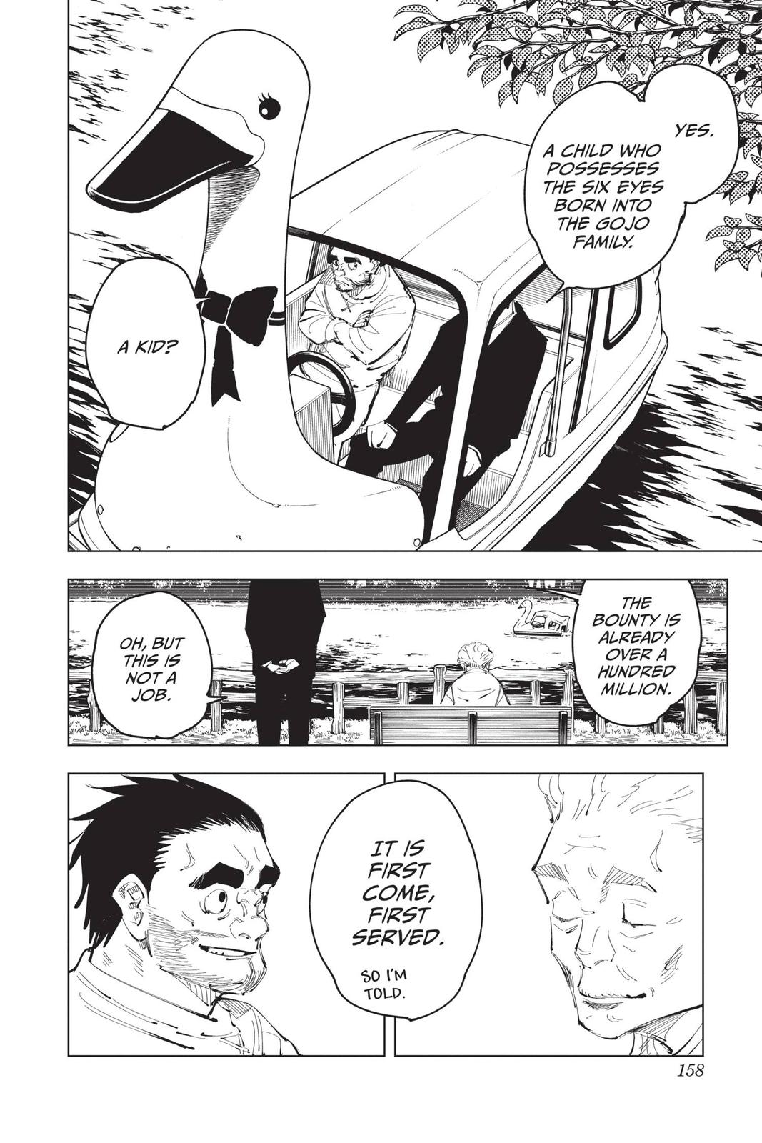 Jujutsu Kaisen Manga Chapter 96 page 8 - The Shibuya Incident, Part 14
