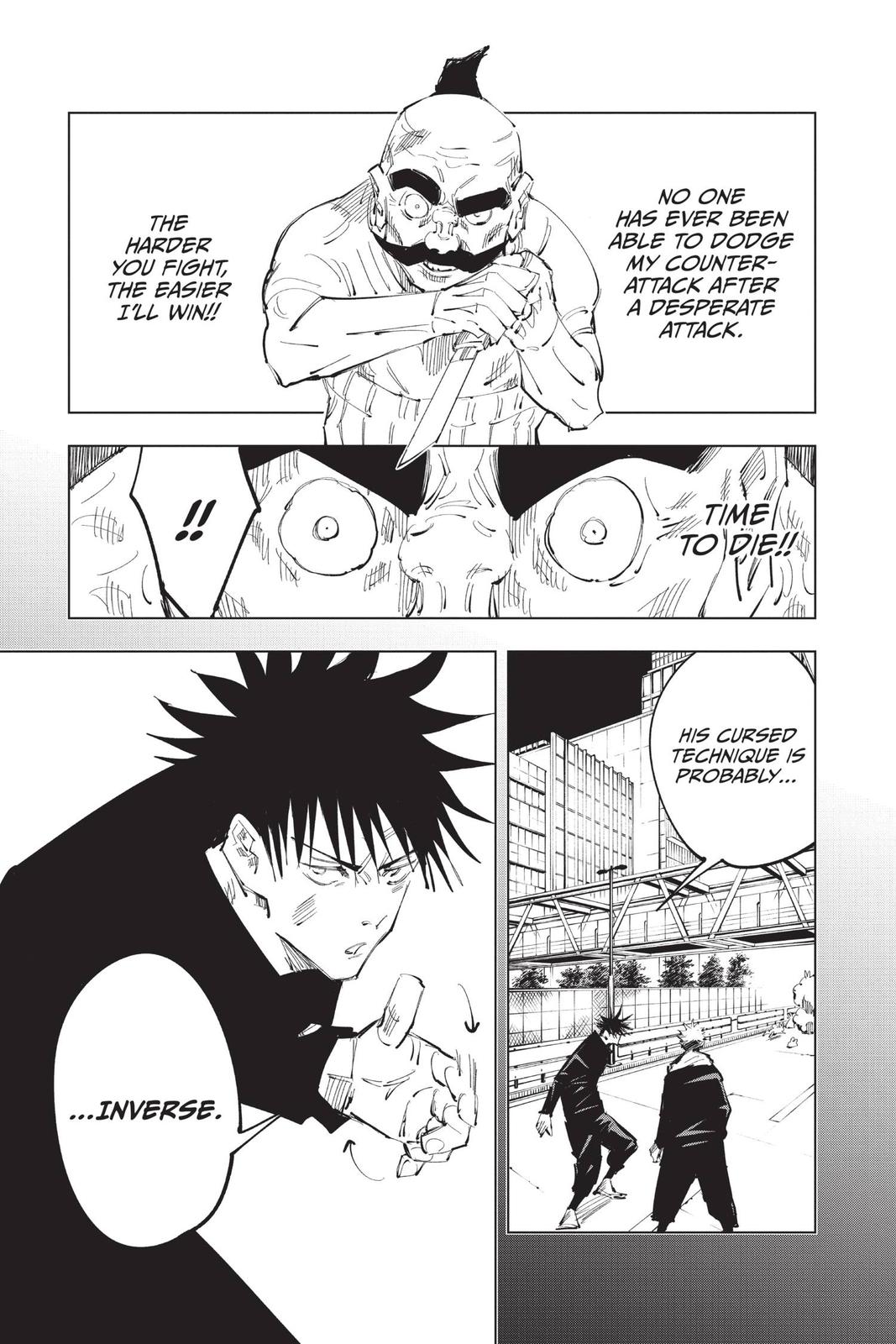 Jujutsu Kaisen Manga Chapter 97 page 12 - The Shibuya Incident, Part 15