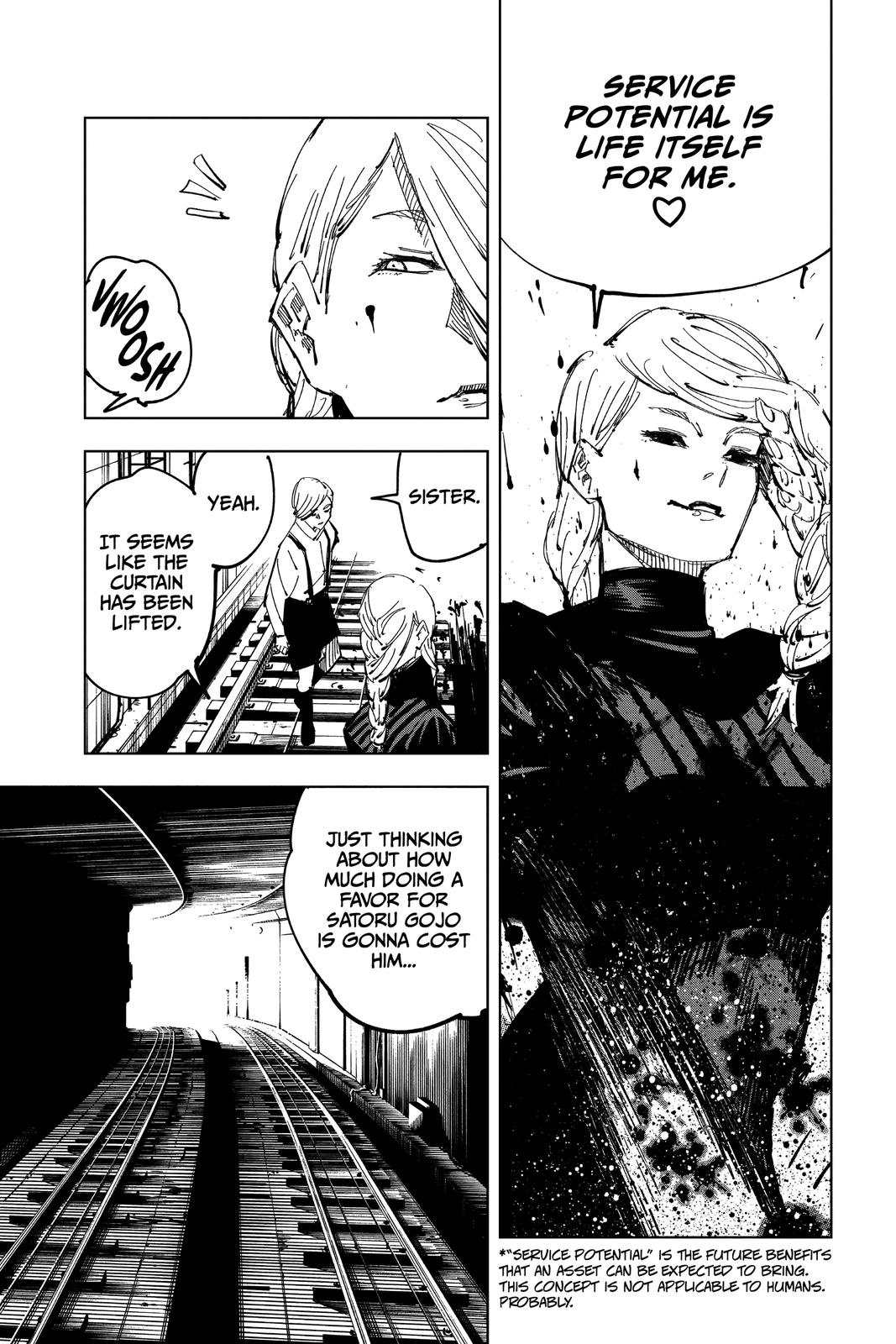 Jujutsu Kaisen Manga Chapter 98 page 23 - The Shibuya Incident, Part 16