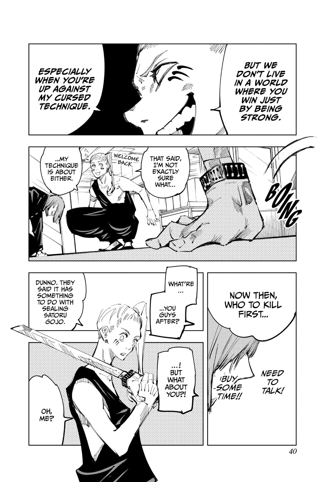 Jujutsu Kaisen Manga Chapter 99 page 13 - The Shibuya Incident, Part 17