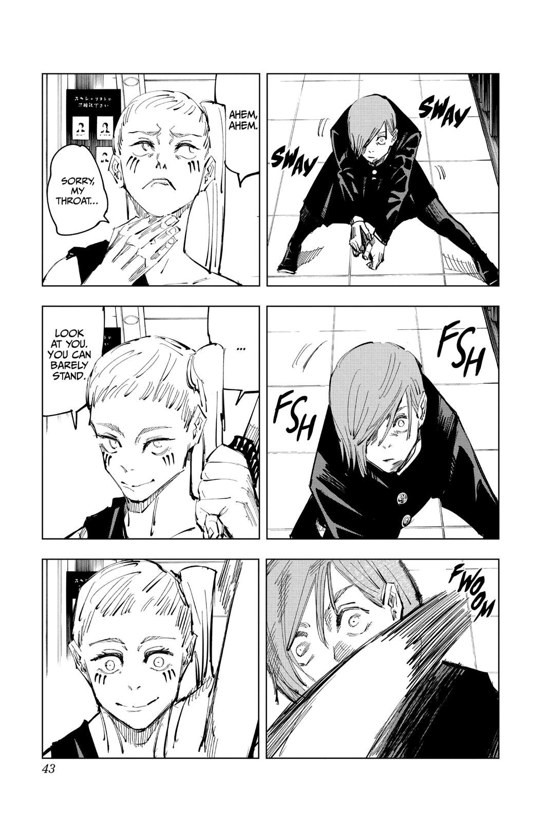 Jujutsu Kaisen Manga Chapter 99 page 16 - The Shibuya Incident, Part 17