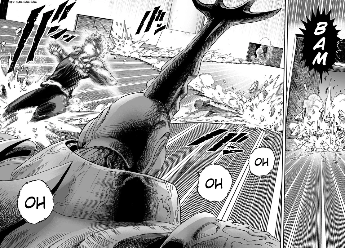 One Punch Man Manga Chapter 10 page 10 - Modern Art