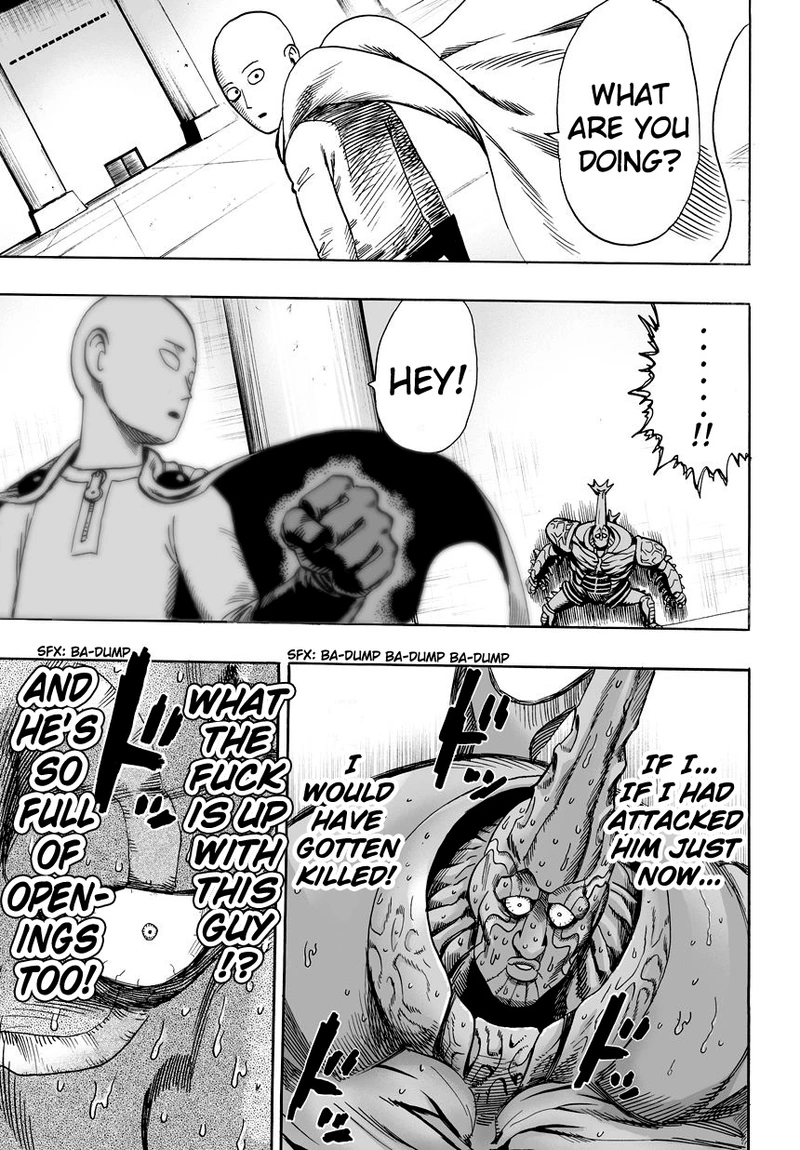 One Punch Man Manga Chapter 10 page 28 - Modern Art