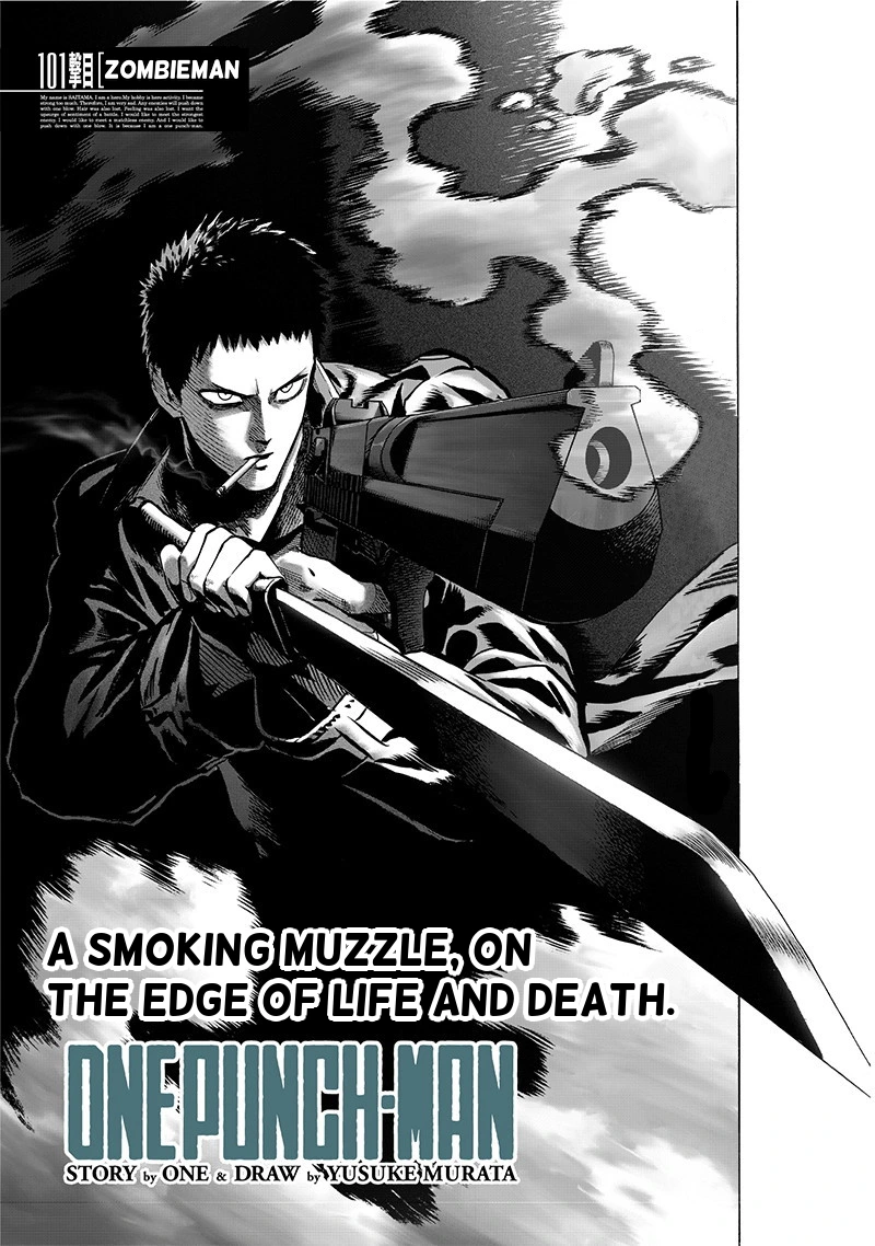 One Punch Man Manga Chapter 101 page 1 - Zombieman