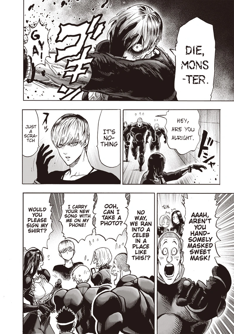 One Punch Man Manga Chapter 103 page 19 - Viewer-Prohibited Battle