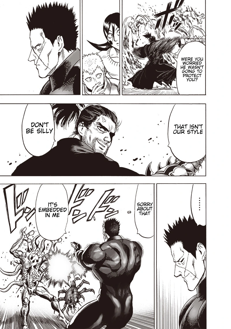 One Punch Man Manga Chapter 104 page 11 - Back