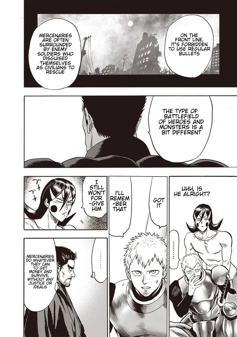 One Punch Man Manga Chapter 104 page 12 - Back