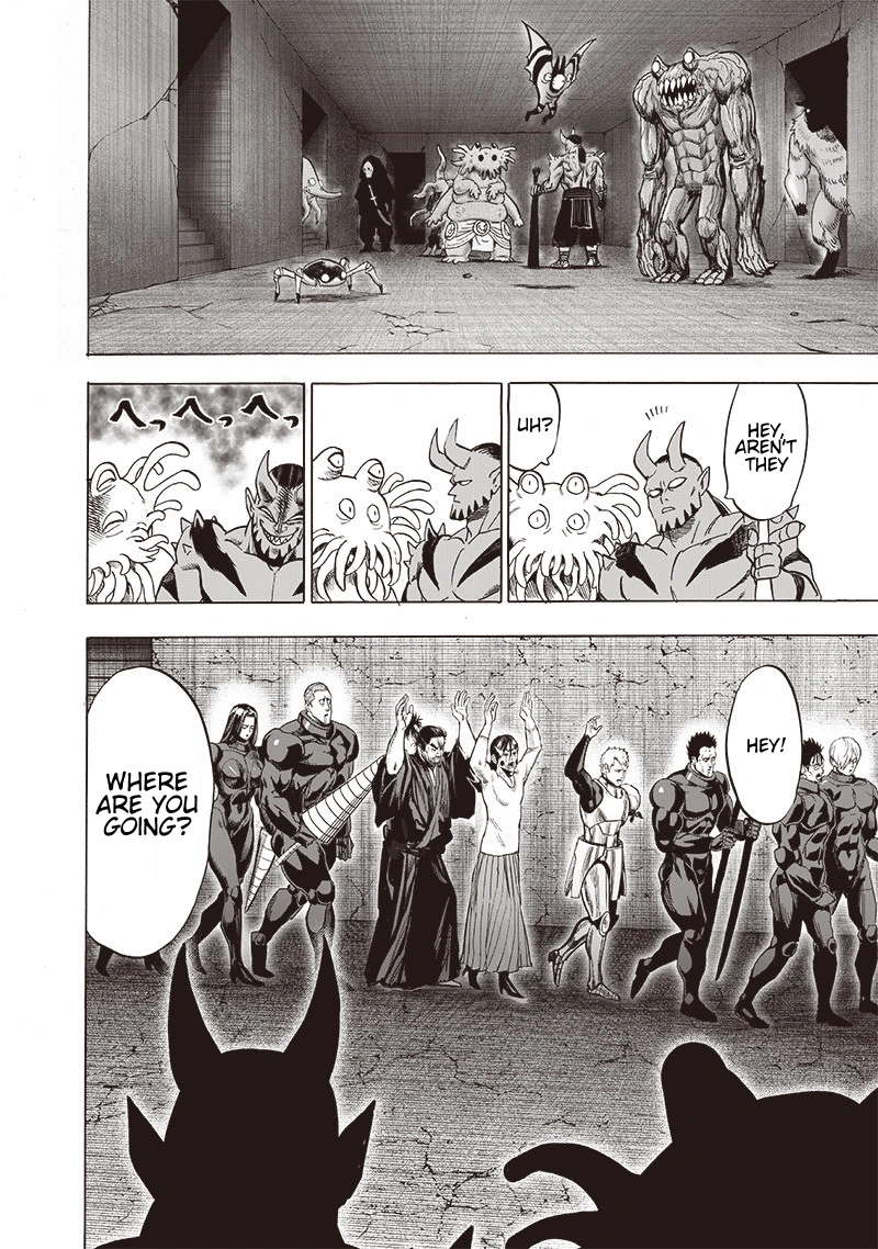 One Punch Man Manga Chapter 104 page 3 - Back