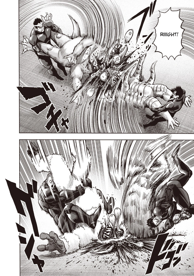 One Punch Man Manga Chapter 104 page 8 - Back