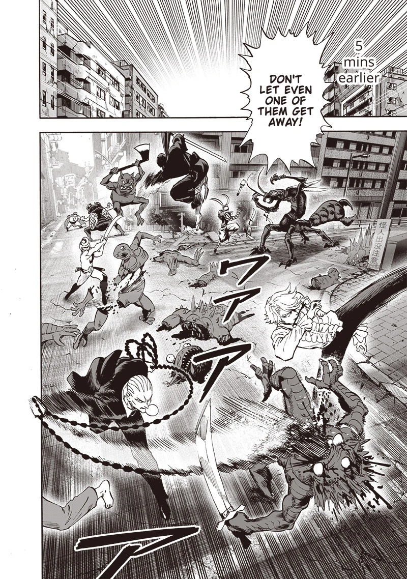 One Punch Man Manga Chapter 106 page 3 - Terrible Multiplying Bastard