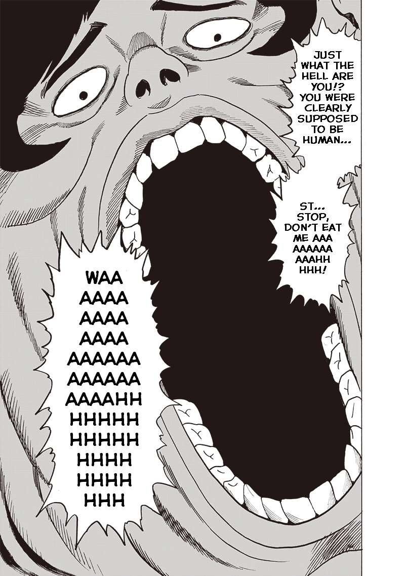 One Punch Man Manga Chapter 108 page 3 - Gluttony
