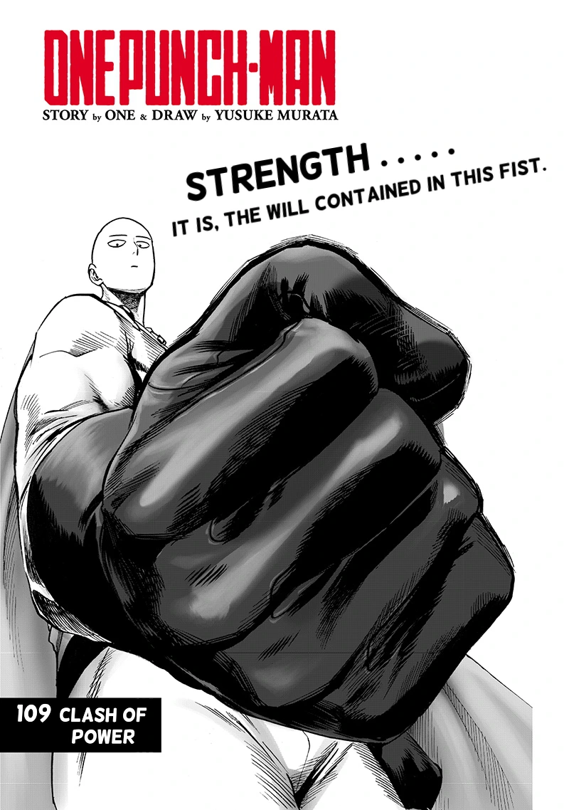 One Punch Man Manga Chapter 109 page 1 - Superalloy Darkshine